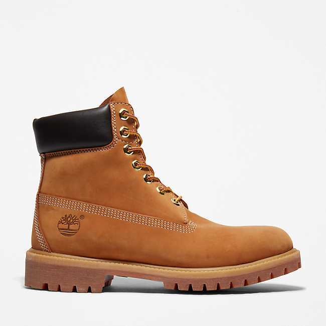 NEW Timberland 6″ Boot Wheat Nubuck Premium TB010061-713 Men’s Sz 8-13