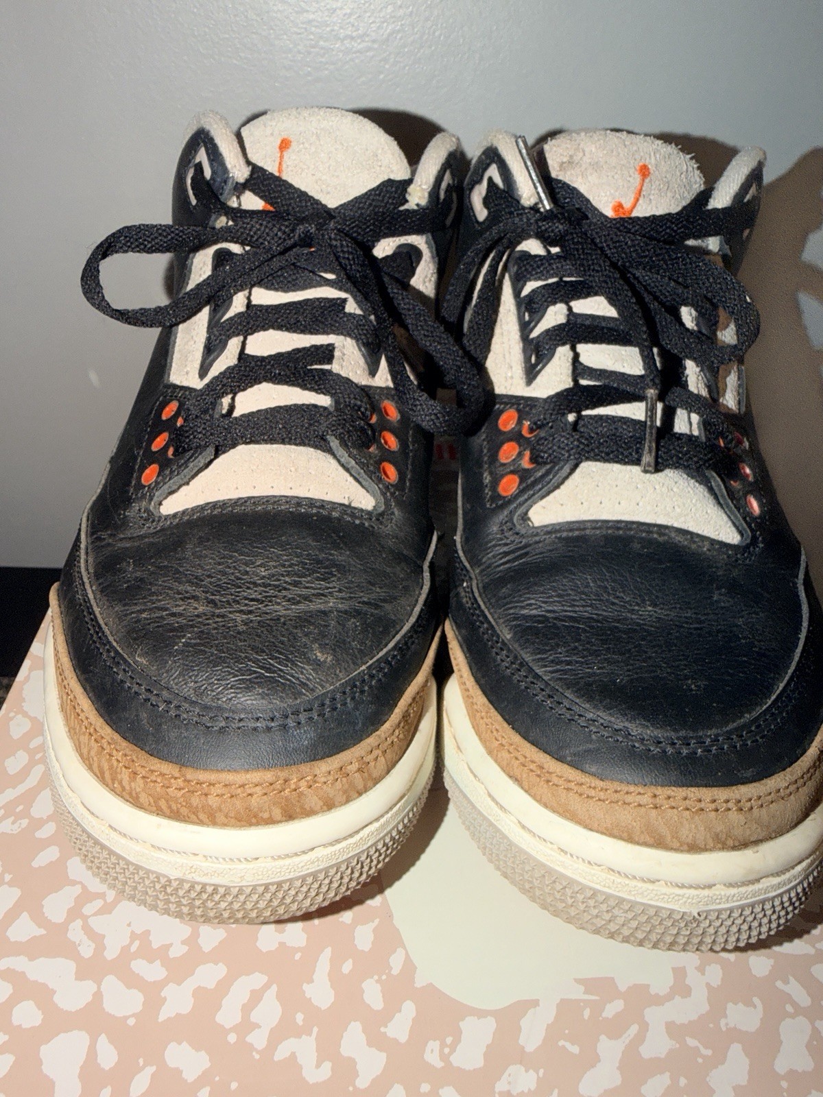 Nike Air Jordan 3 Retro Desert Elephant Shoes Mens Sz 8 CT8532-008 Shoes W/ Box