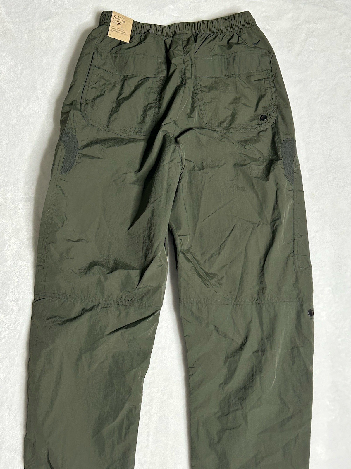 Nike Sportswear Tech Pack Woven Cargo Pants Olive Green HJ2940-355 Men Size S