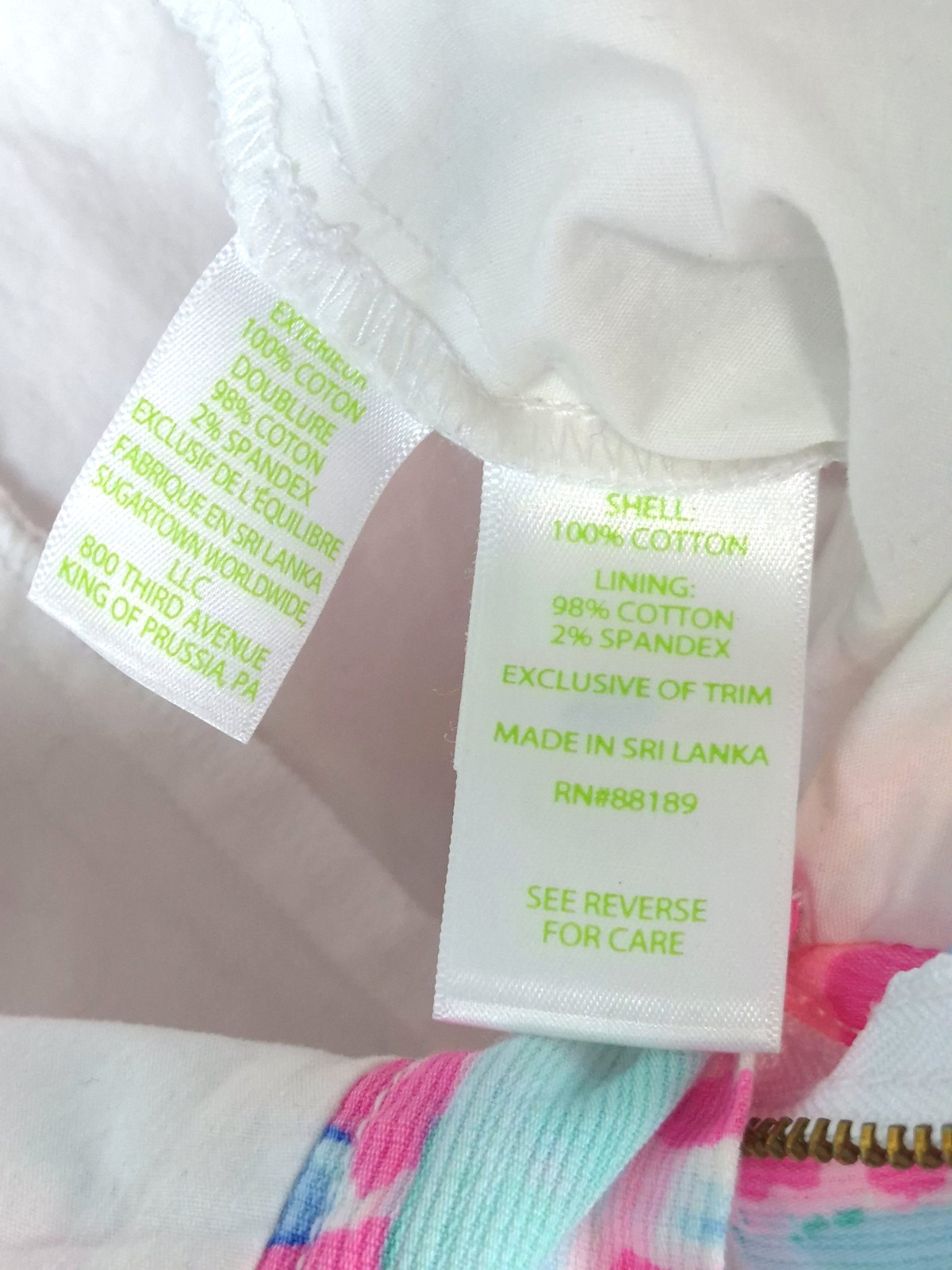 Lilly Pulitzer Colette Sailboat Skort Short Scallop Hem Pink Colorful Coastal