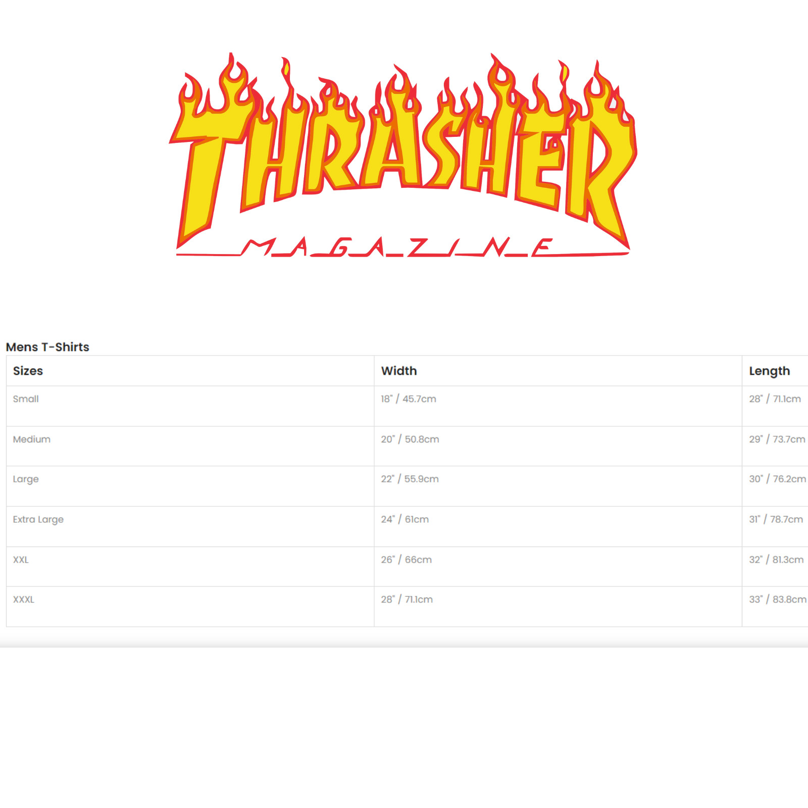 Thrasher Magazine Men’s Skate Mag Logo Short Sleeve T-Shirt Black