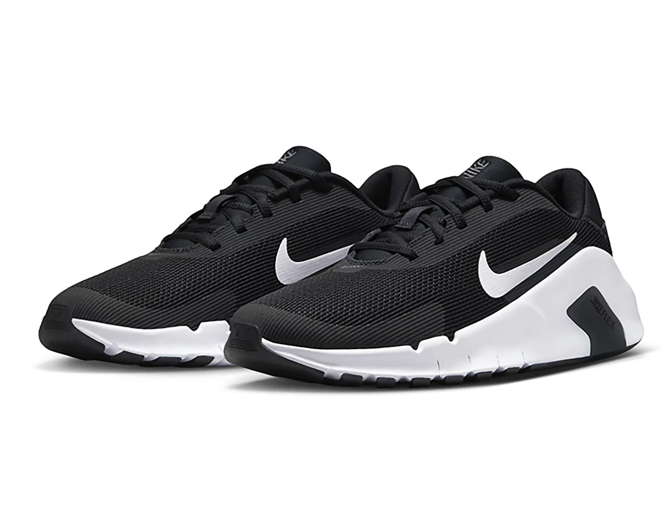 Nike Flex Train Women’s Workout Sneaker Black White Training Gym Shoes Authentic