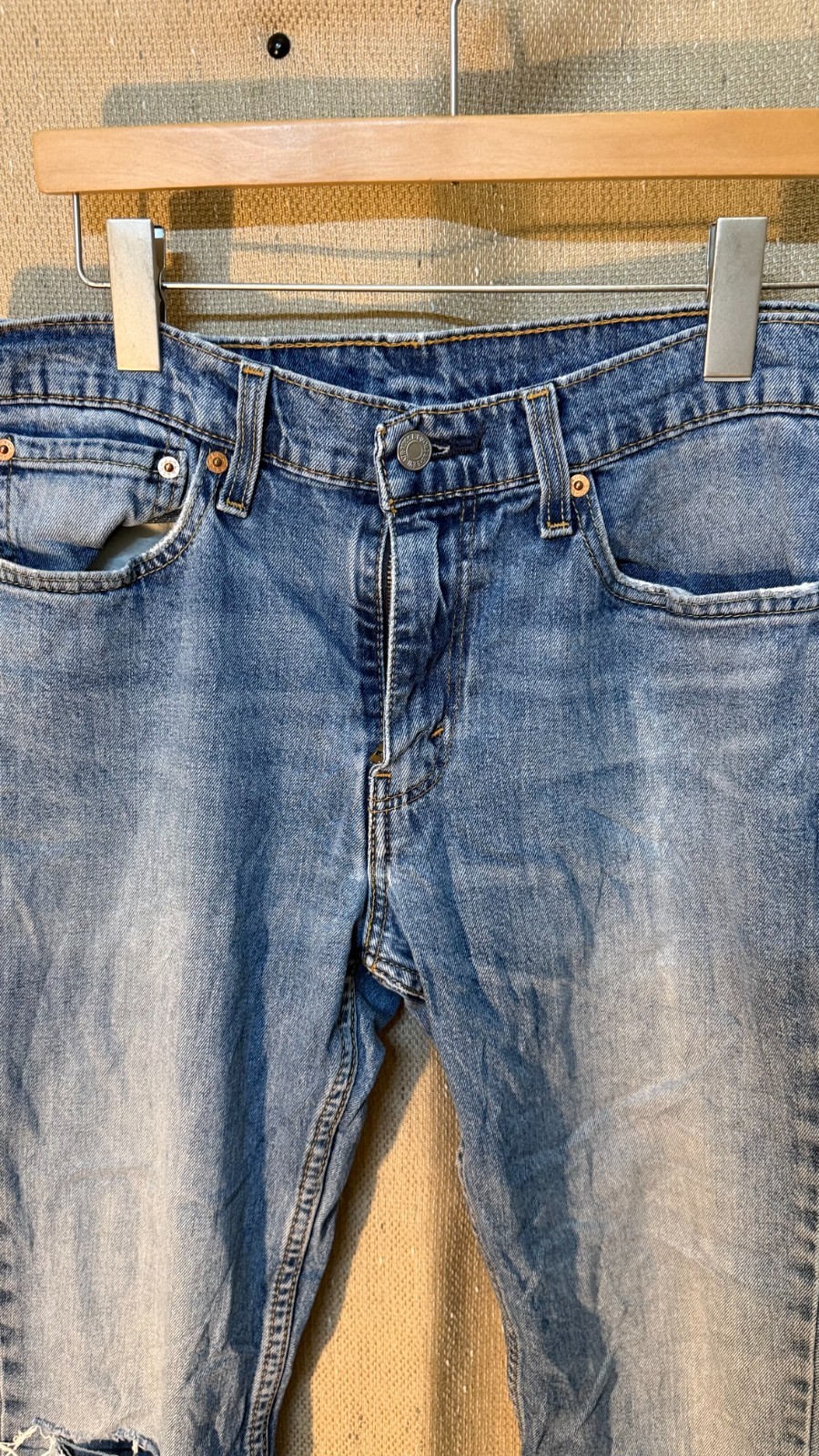 Levis 511 Jeans Lot 3 Pair Bundle 34×34 34×32 34×30 Distressed Paint