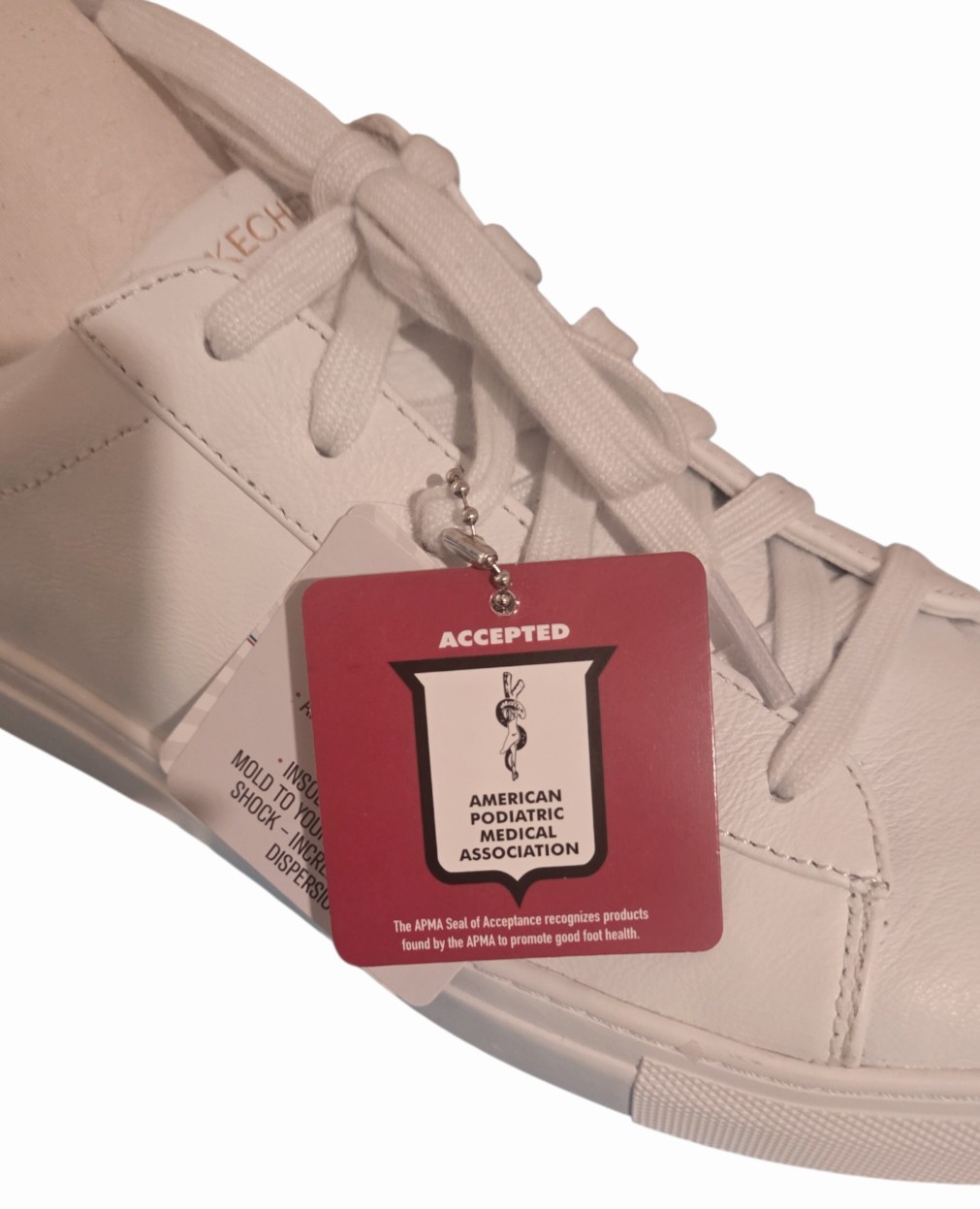 SKECHERS Arch Fit Legend-Top Notch Casual Shoe Women’s Size 10 White-New