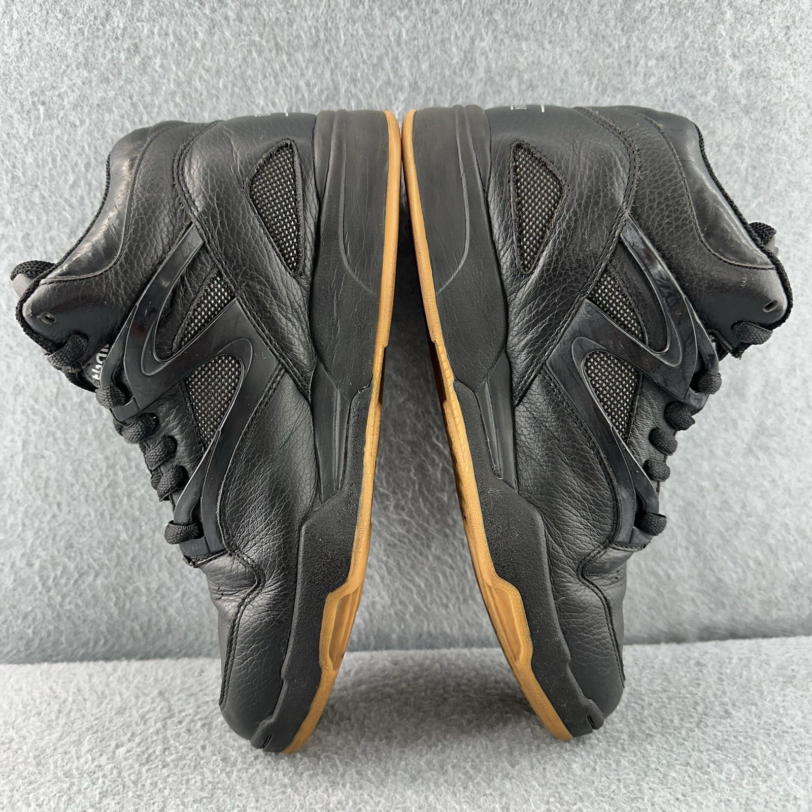 Reebok x Juun.J Pump Omni Zone II Shoes Black Gum Sneakers Mens Size 7