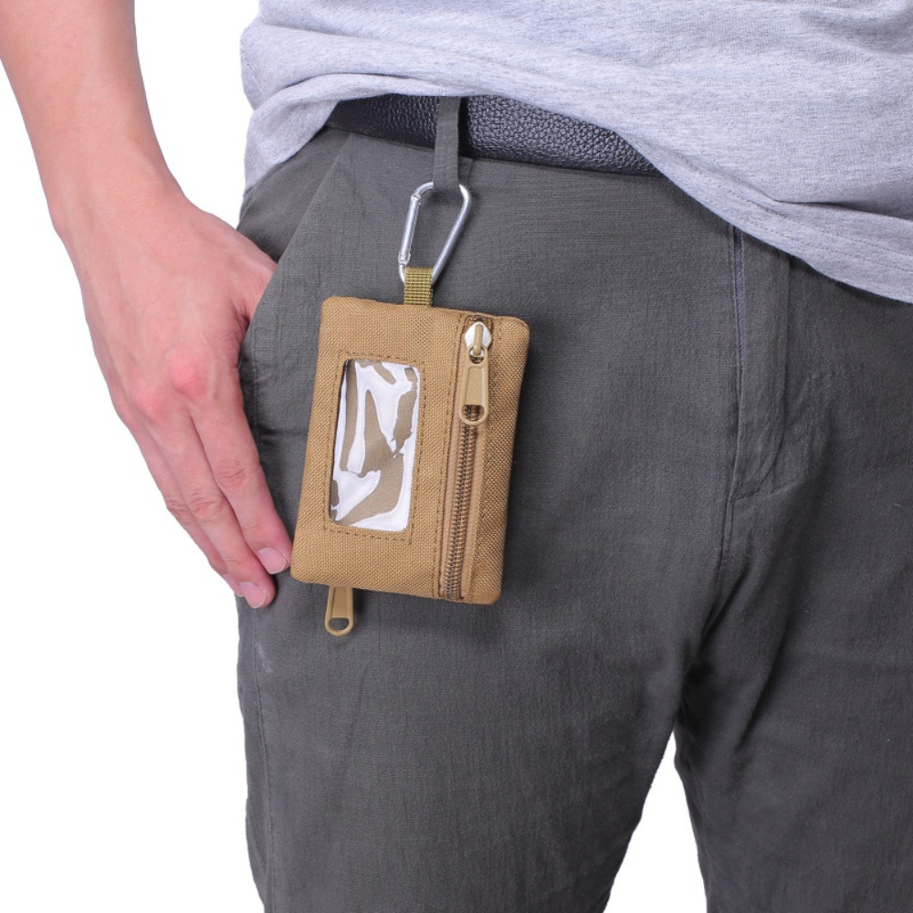Tactical Mini Wallet Card Money Key Pack Hunting Waist Bag Waterproof EDC Pouch