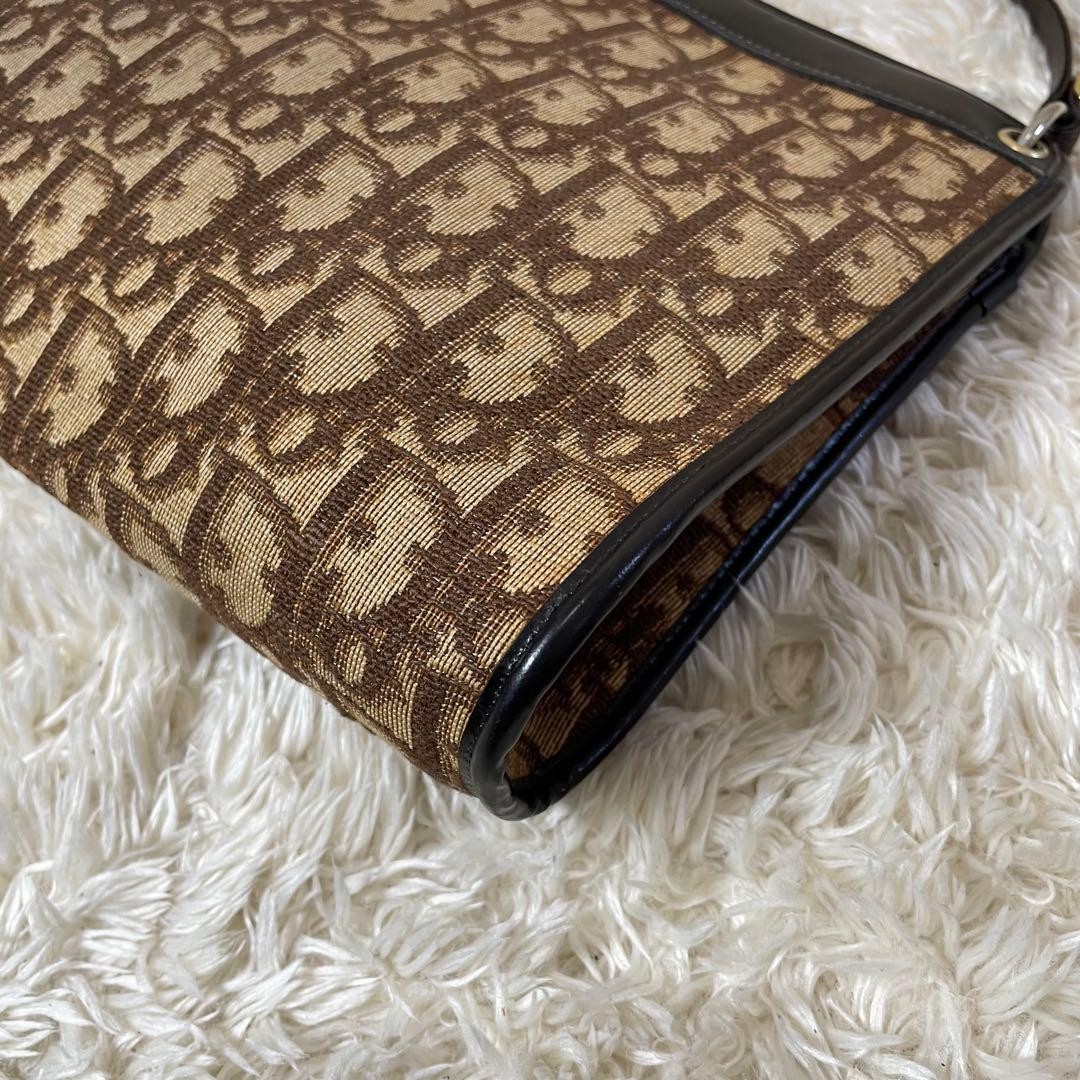 Christian Dior Bag Trotter Logo Hardware Canvas Shoulder rh4987060