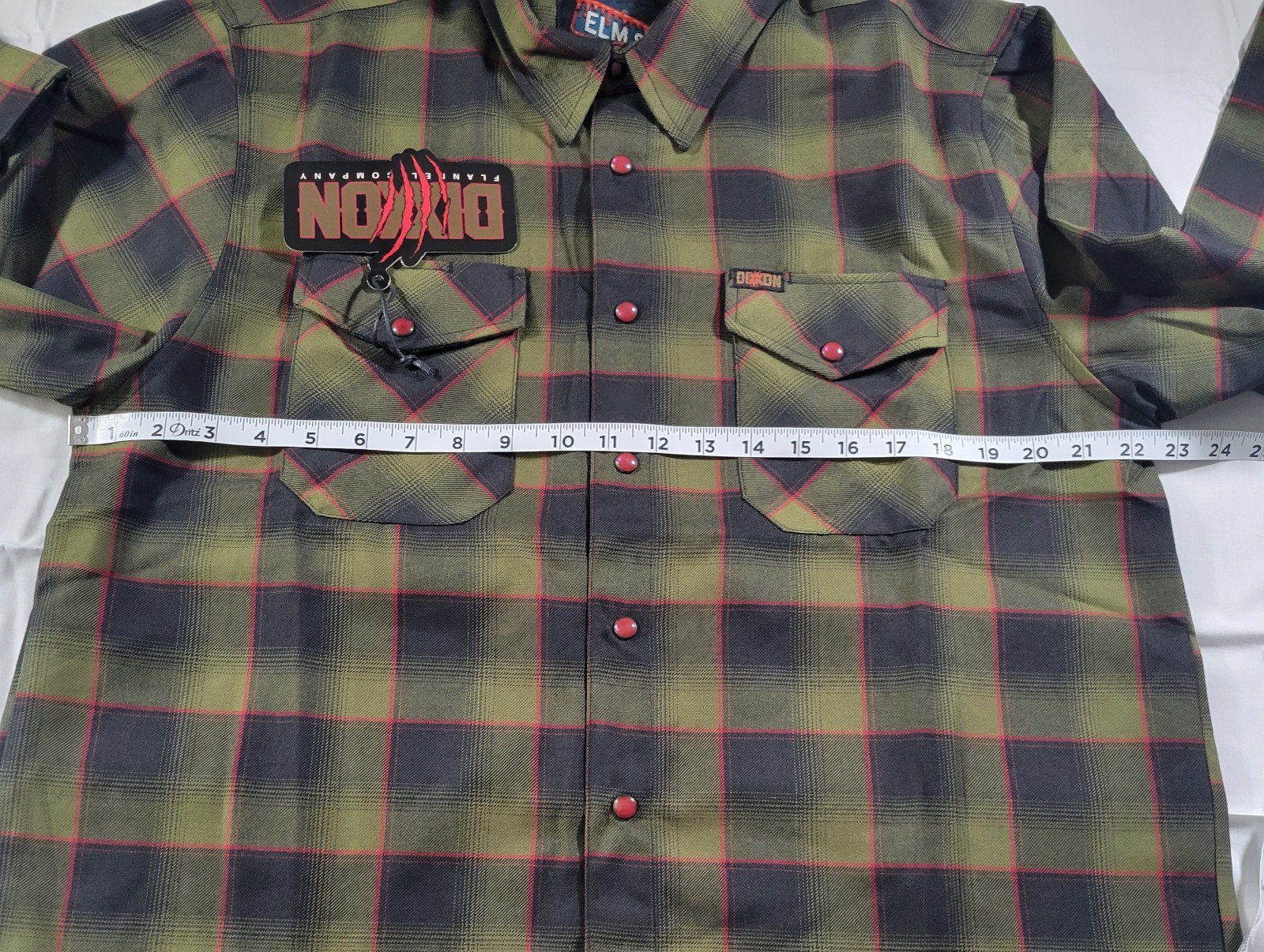 Dixxon Mens Flannel Elm Street 2.0 Size Large