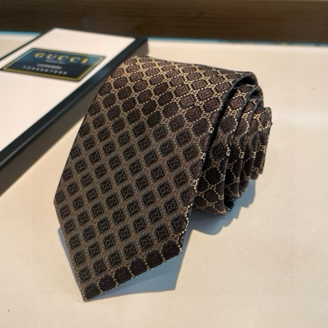 GUCCI TIE AUTHENTIC SILK 100% WIDTH:7CM
