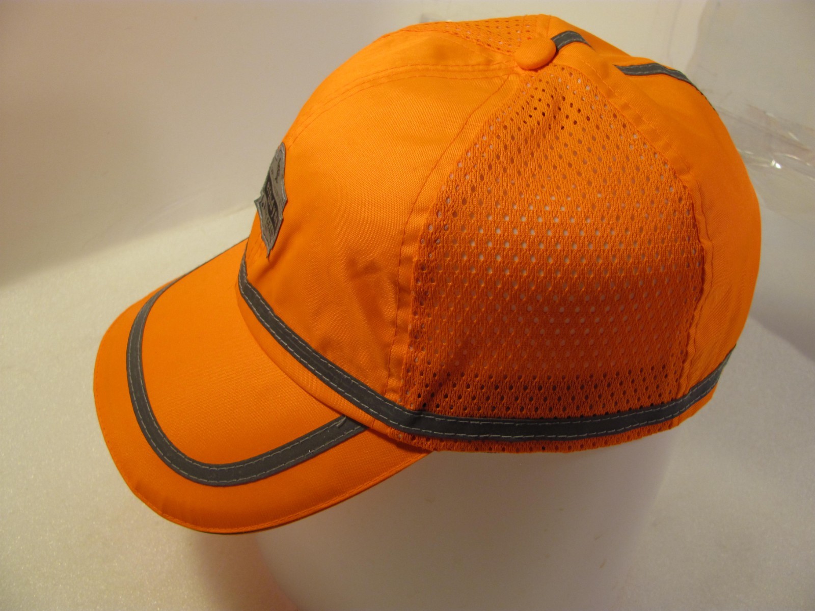 Ergodyne High Visibility Hat Mens Orange Reflective Line Summer Lightweight Cap