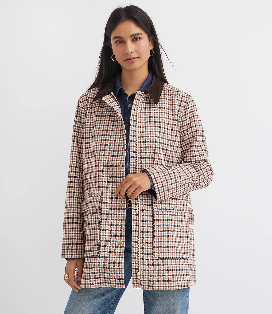 LOFT Women’s Plaid Jacket, Regular XS **NWT**