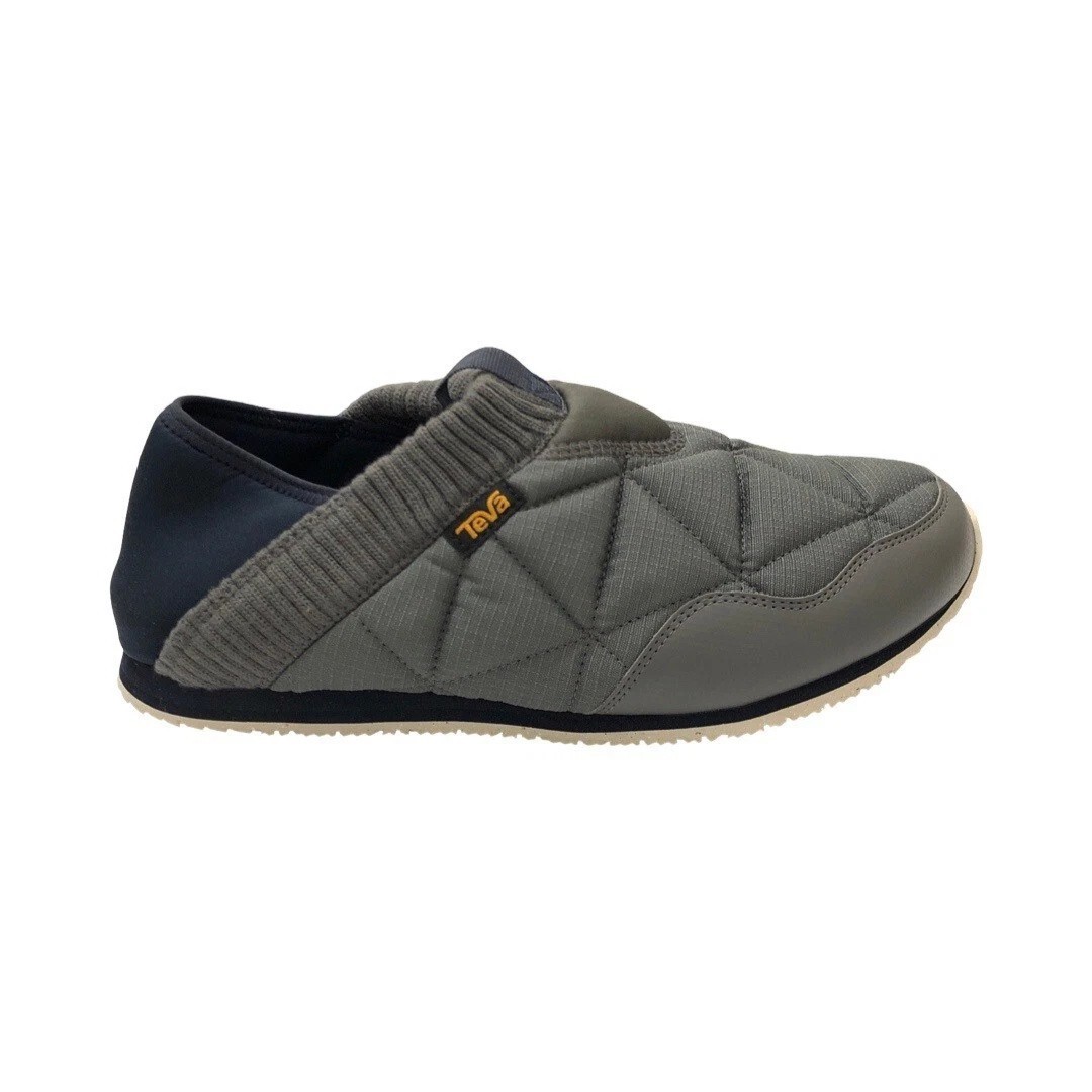 Teva Men’s ReEmber Ember Moc Dark Gull Grey Slip On Shoes 1125472 Size M4 / W6