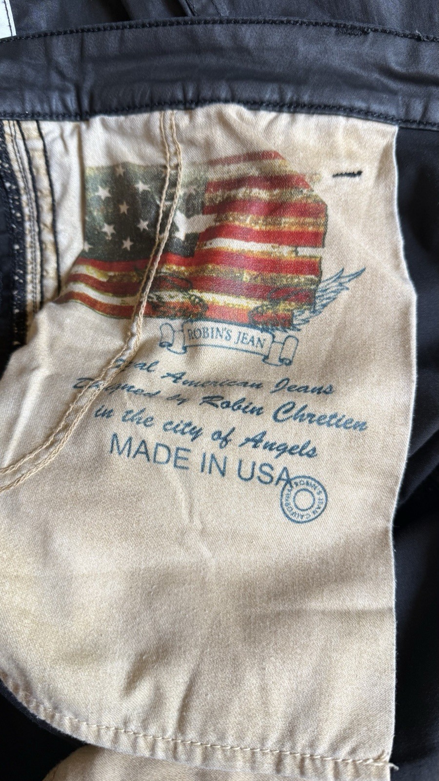 Robins Jean Predator Stripes Cargo Denim