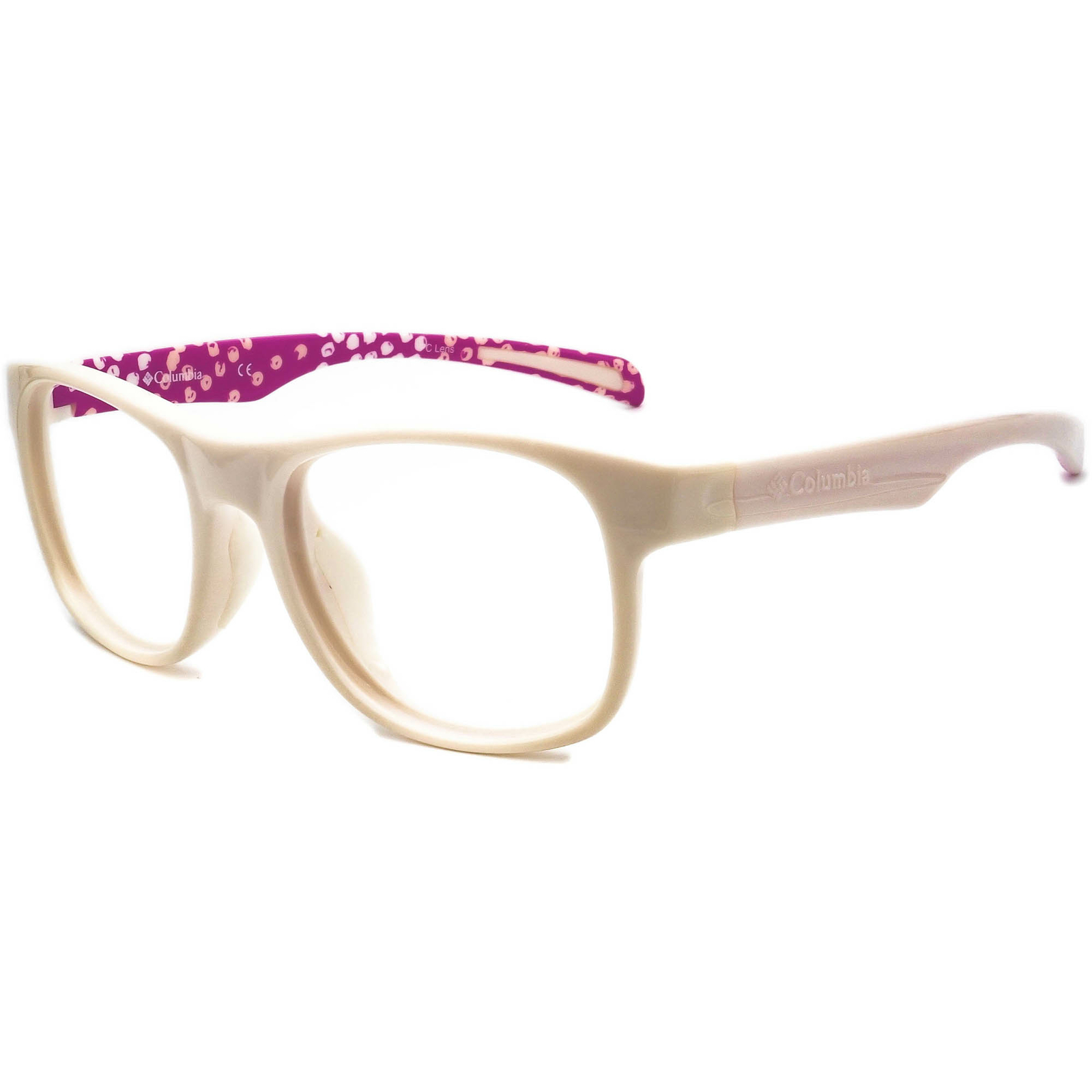 Columbia Sunglasses Frame Only Sawyer 200 C06 White/Pink Wrap 50 mm
