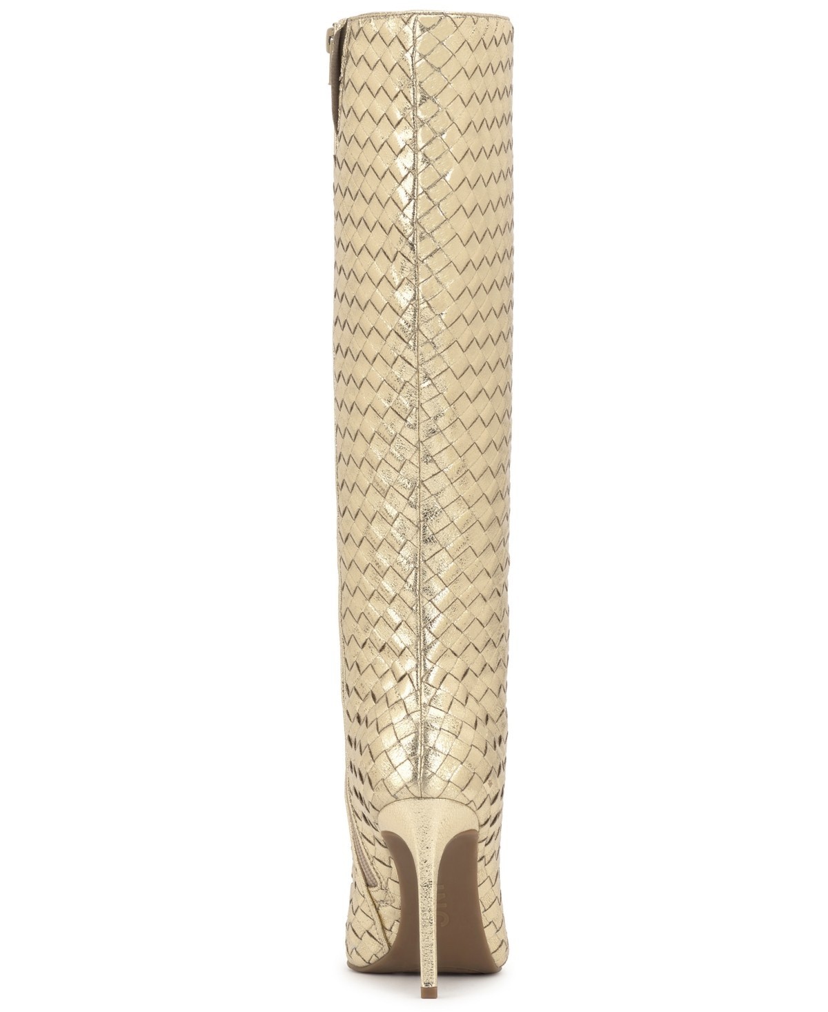 I.N.C. International Concepts Savonia Dress Boots for Women Gold Woven 8.5 M