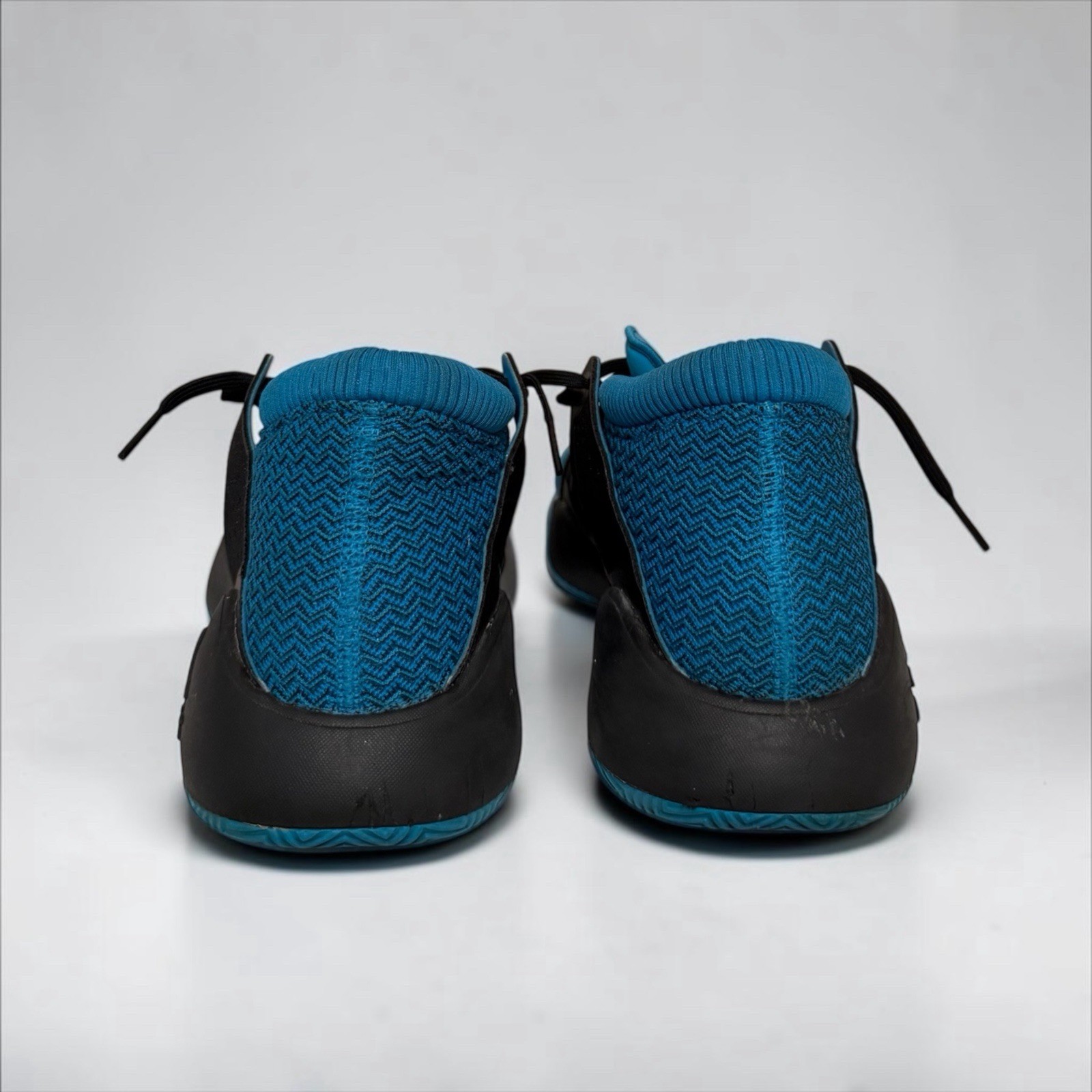 adidas Pro Vision Basketball Shoes Shock Cyan Teal/Black BB9302 Men’s Size 12.5