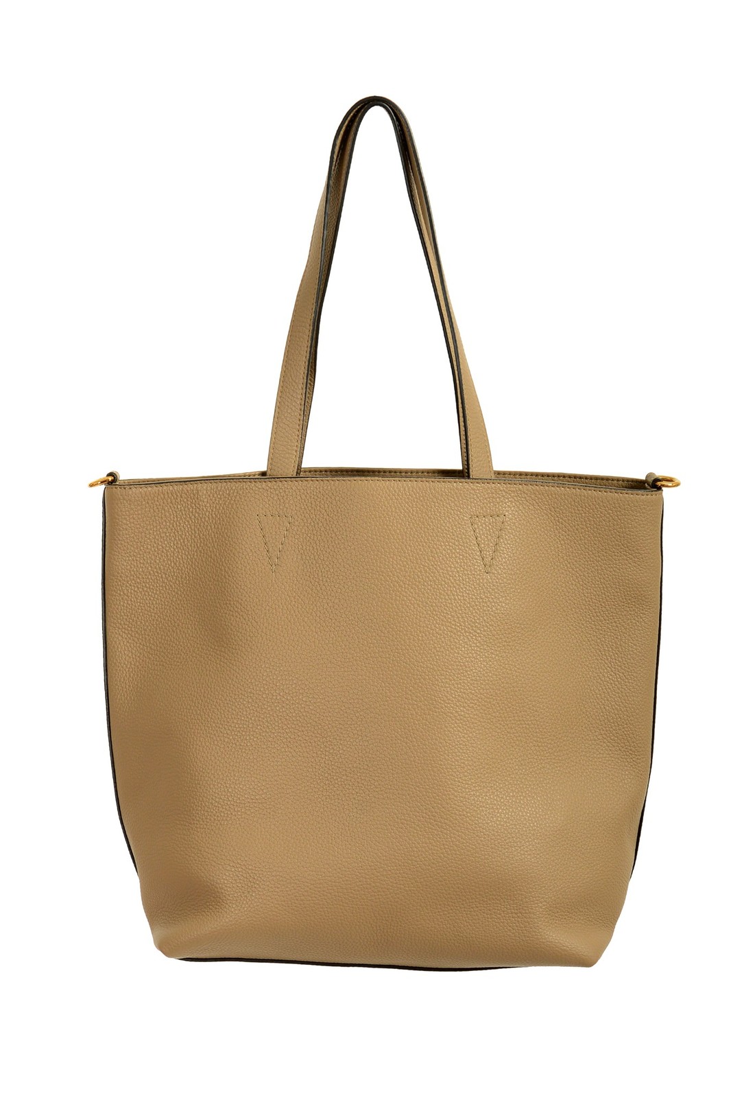 Versace Unisex 100% Textured Leather Medusa Logo Tote Handbag Shoulder Bag