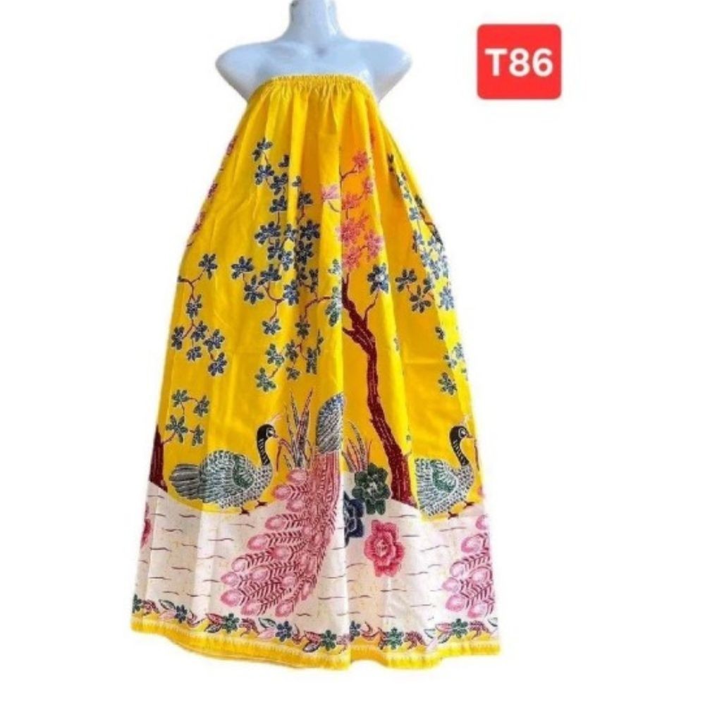 Thai Batik Sarong Long Skirt Shower Lady’s Wear Shower 2 Pcs./Set Stitched Women