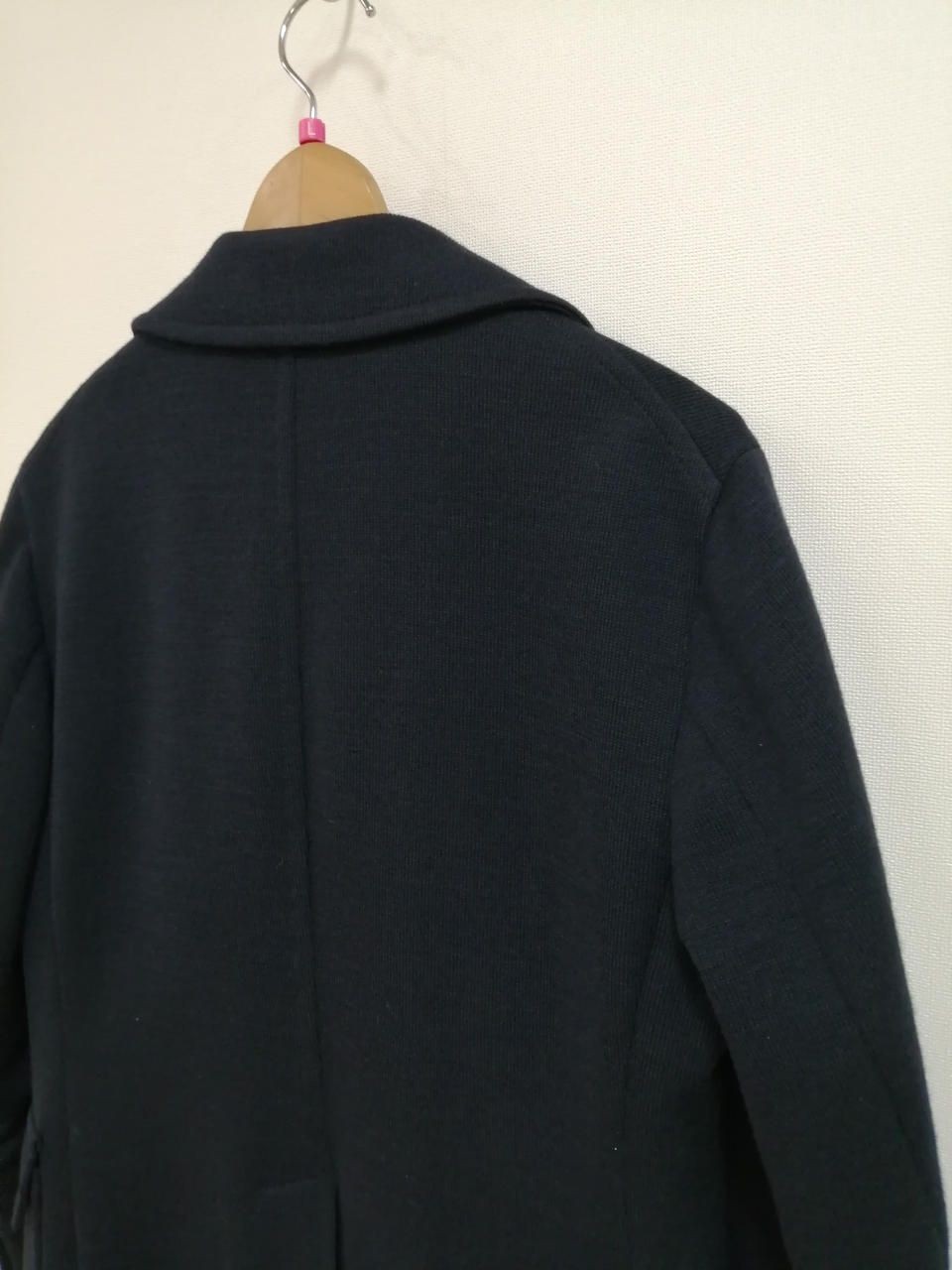 MAGYARS P Coat Navy L Used