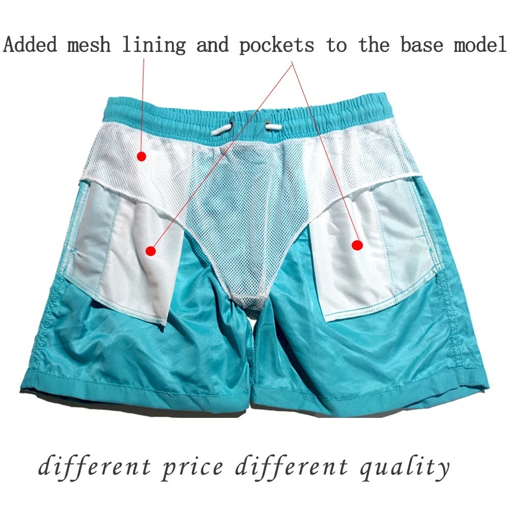 Men’s Quick Dry Mesh Lined Swim Trunks Pockets Beach Gym Shorts Pants Wear Gift
