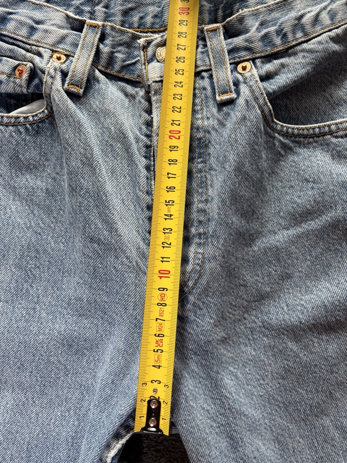 Vintage 1994 Levi’s 615 Jeans Made In UK Women’s W28 L28 Light Wash Tapered