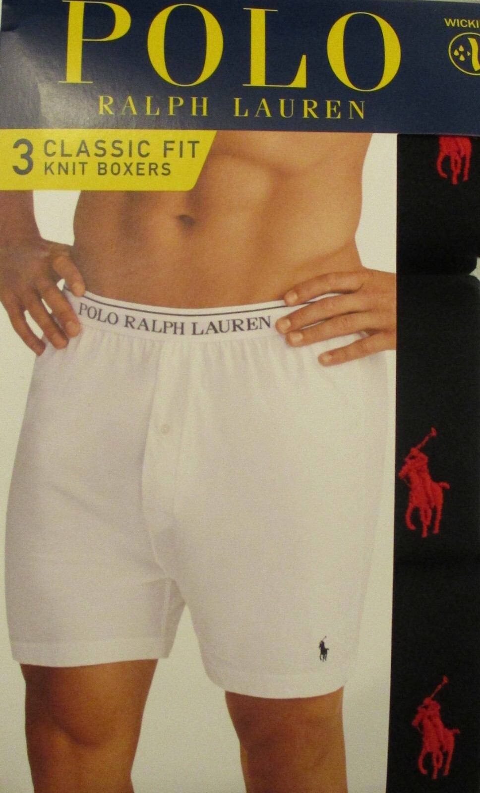 3 RALPH LAUREN POLO WHITE BLACK OR GRAY COTTON KNIT BOXER SHORTS SIZES: S M L XL