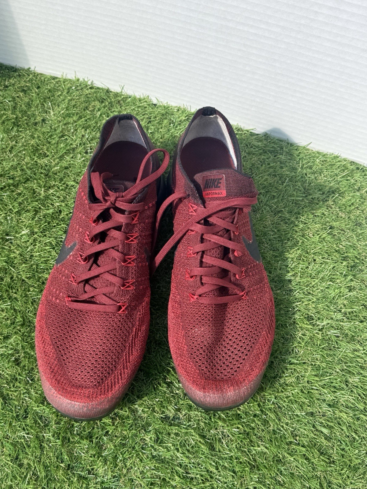 Size 11 – Nike Air VaporMax Dark Team Red