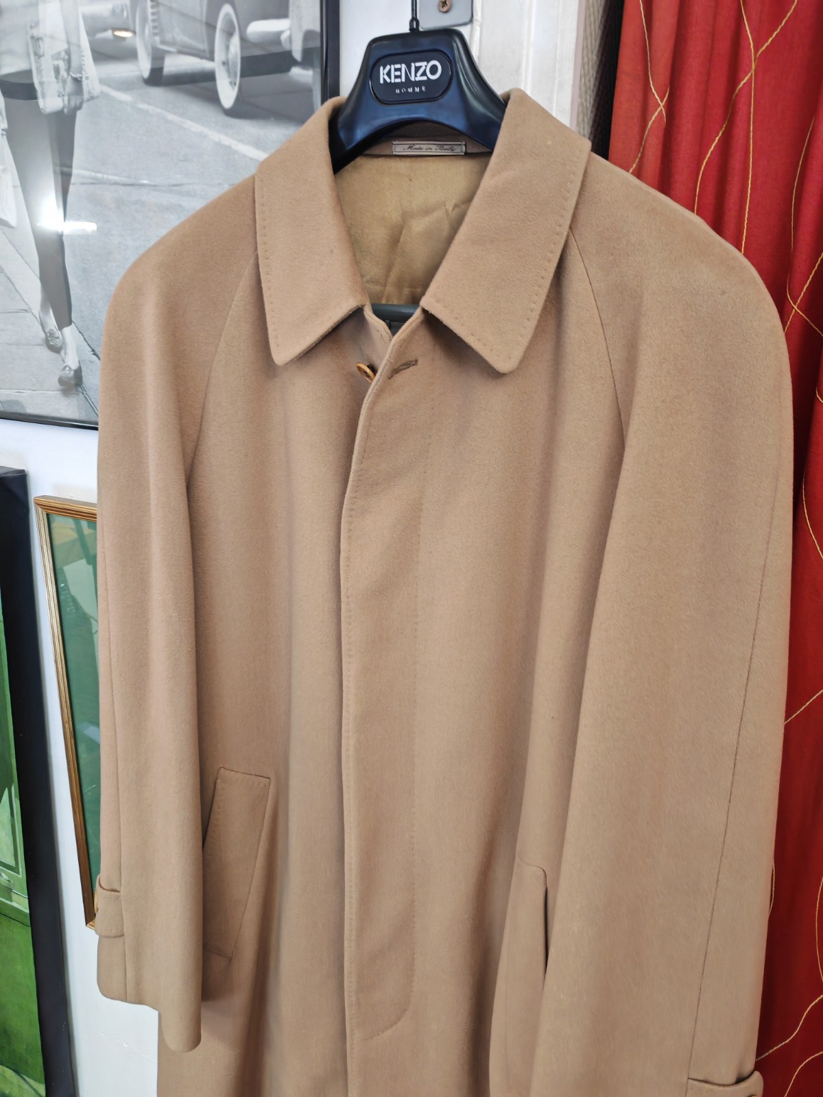 Italian Chic Corneliani 1000€ Men’s Coat Size L Made In Italy