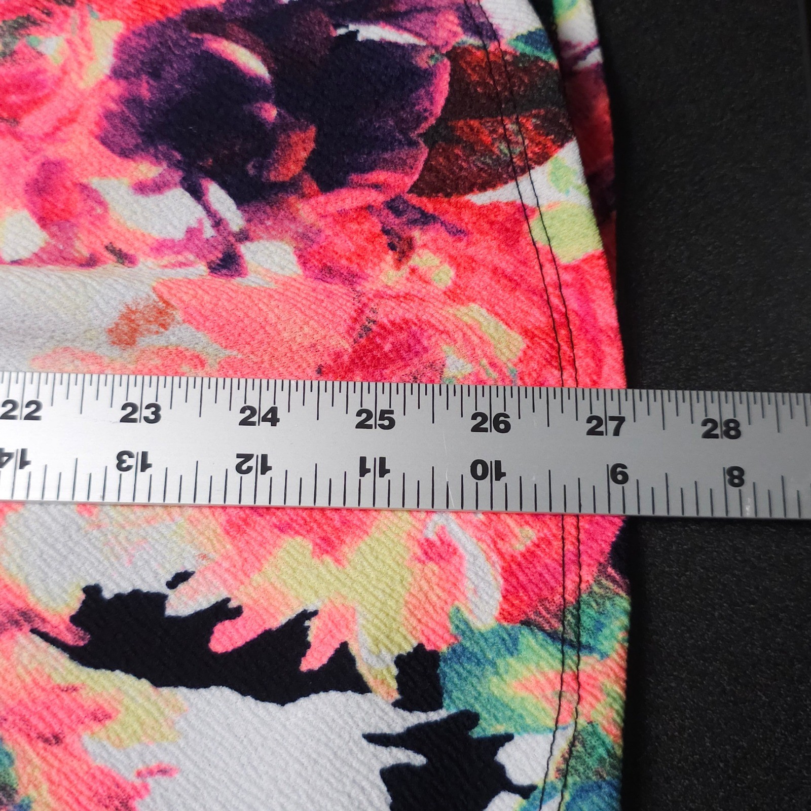 NWT Vintage Y2K Charlotte Russe Indie Floral Strapless Skater Mini Dress Black S