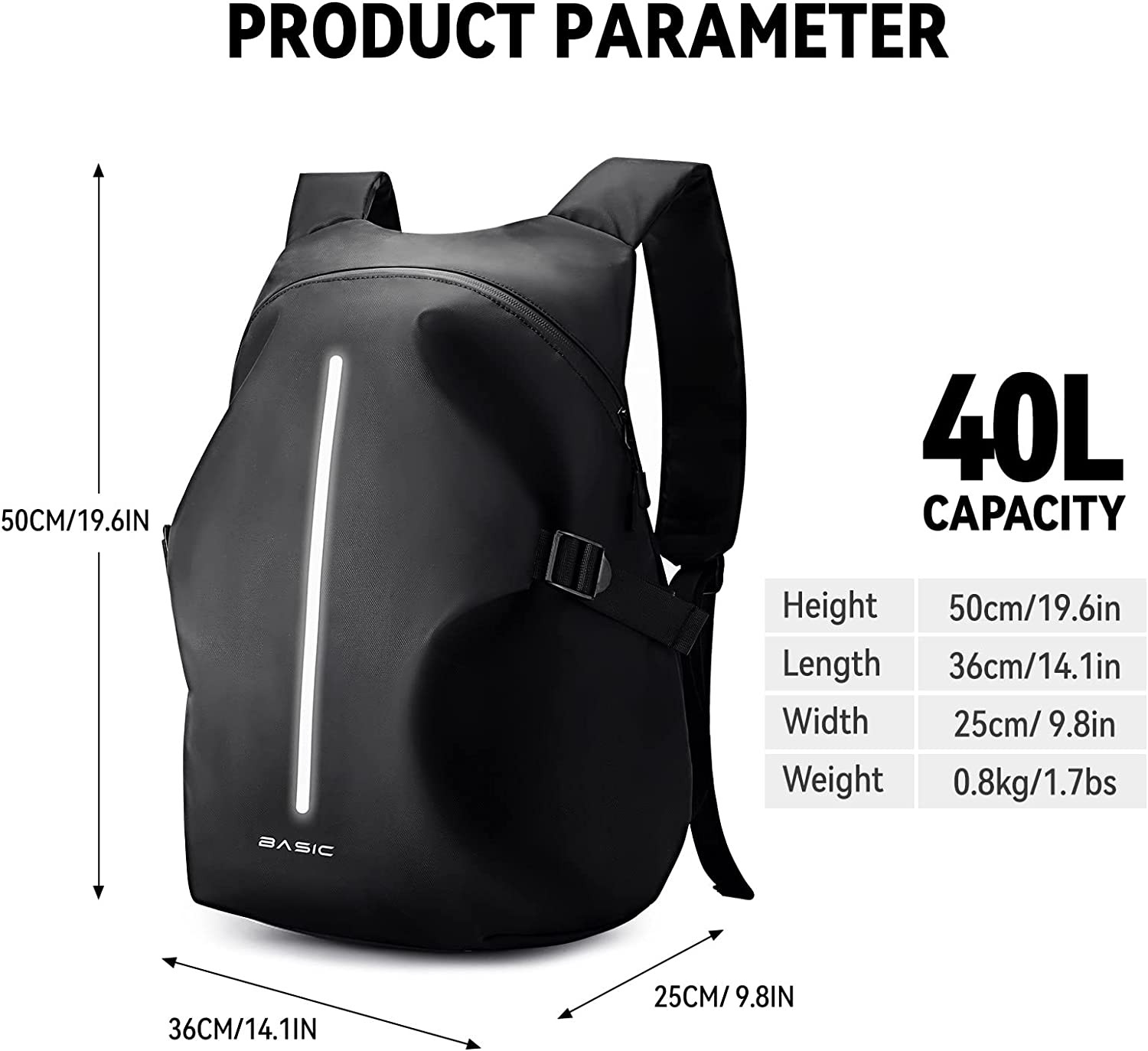 Motorcycle Backpack, Motorcycle Backpacks for Men and Women, Waterproof Motorcyc