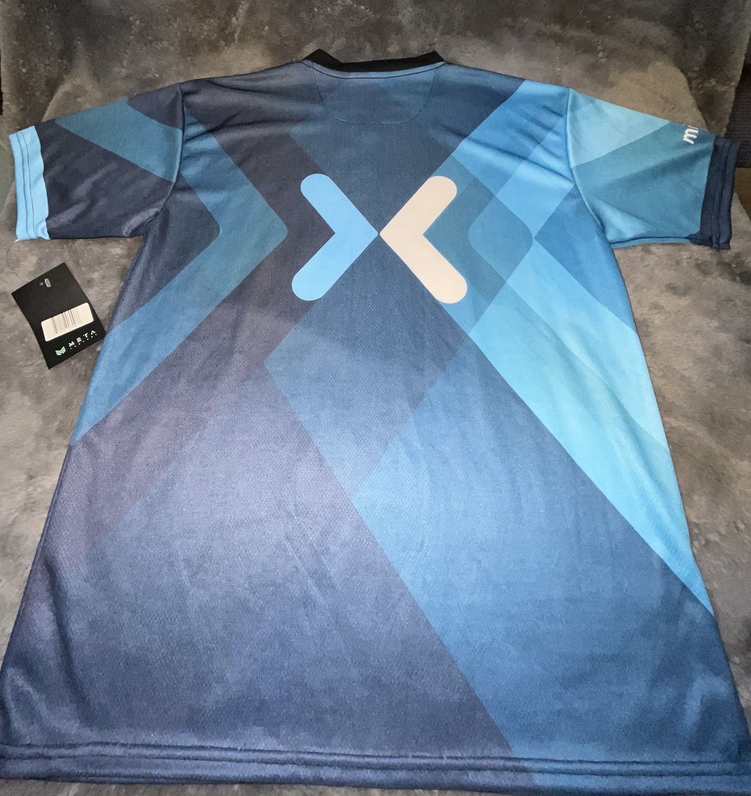 New META XBOX Gaming Mixer Jersey Mens XL Blue – NWT