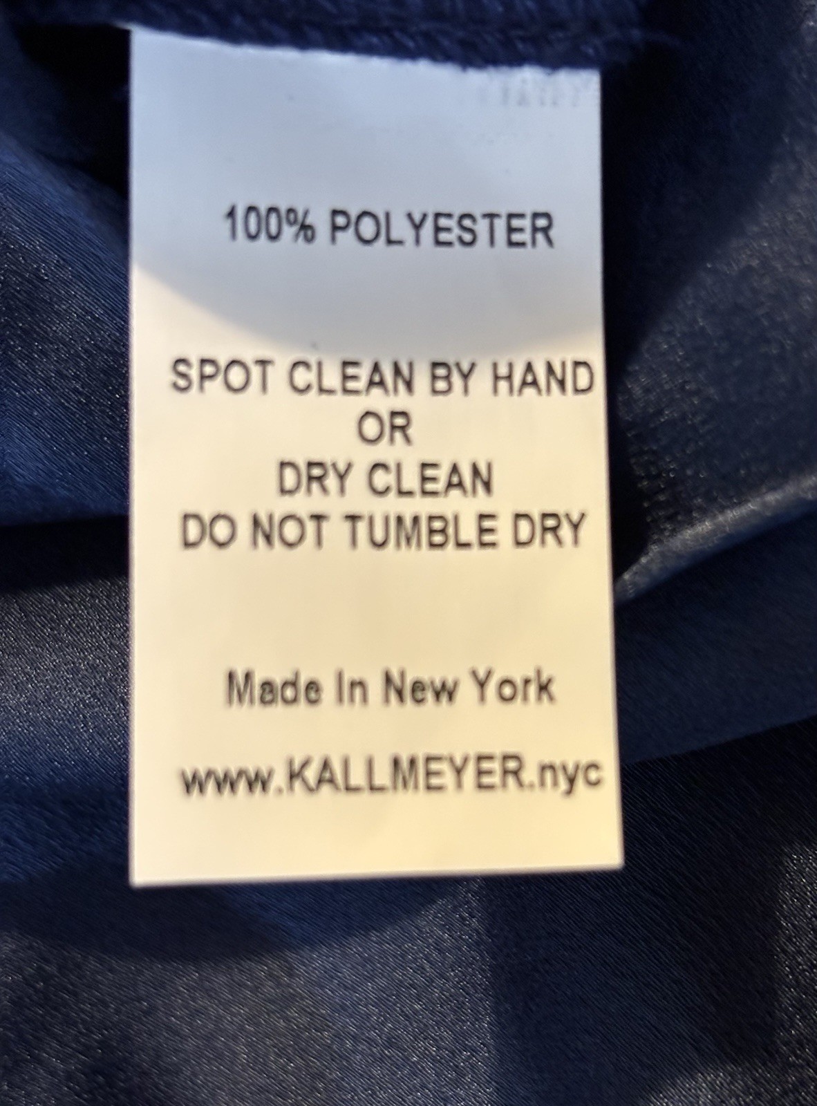 Kallmeyer NY Navy Blue Sleeveless Maxi Dress XS New With Tags. Offers Welcome