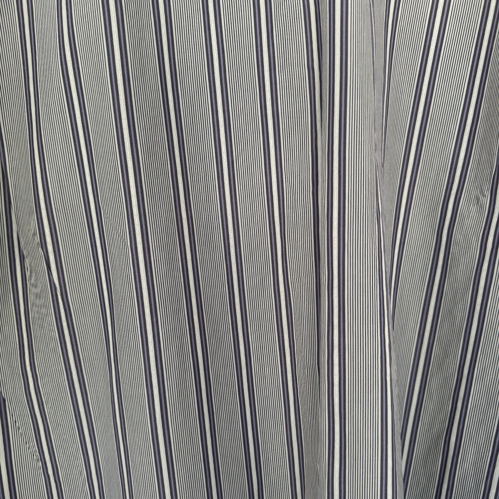Ted Baker London Cotton Striped Button Down French Cuffs Shirt SZ 17.5 -32/33