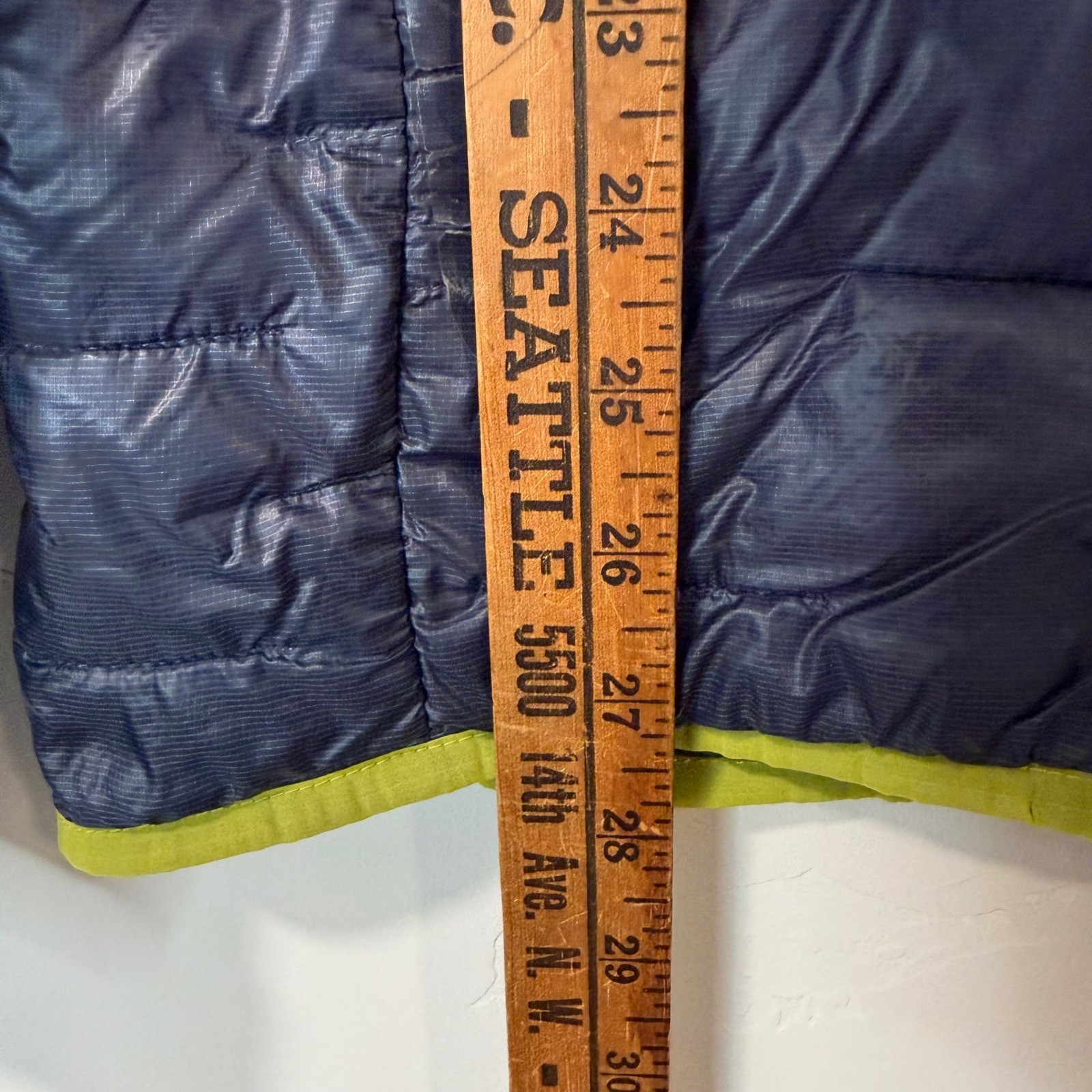 Patagonia Mens Nano Puff Jacket Medium Blue Insulated Puffer 84065 SP18
