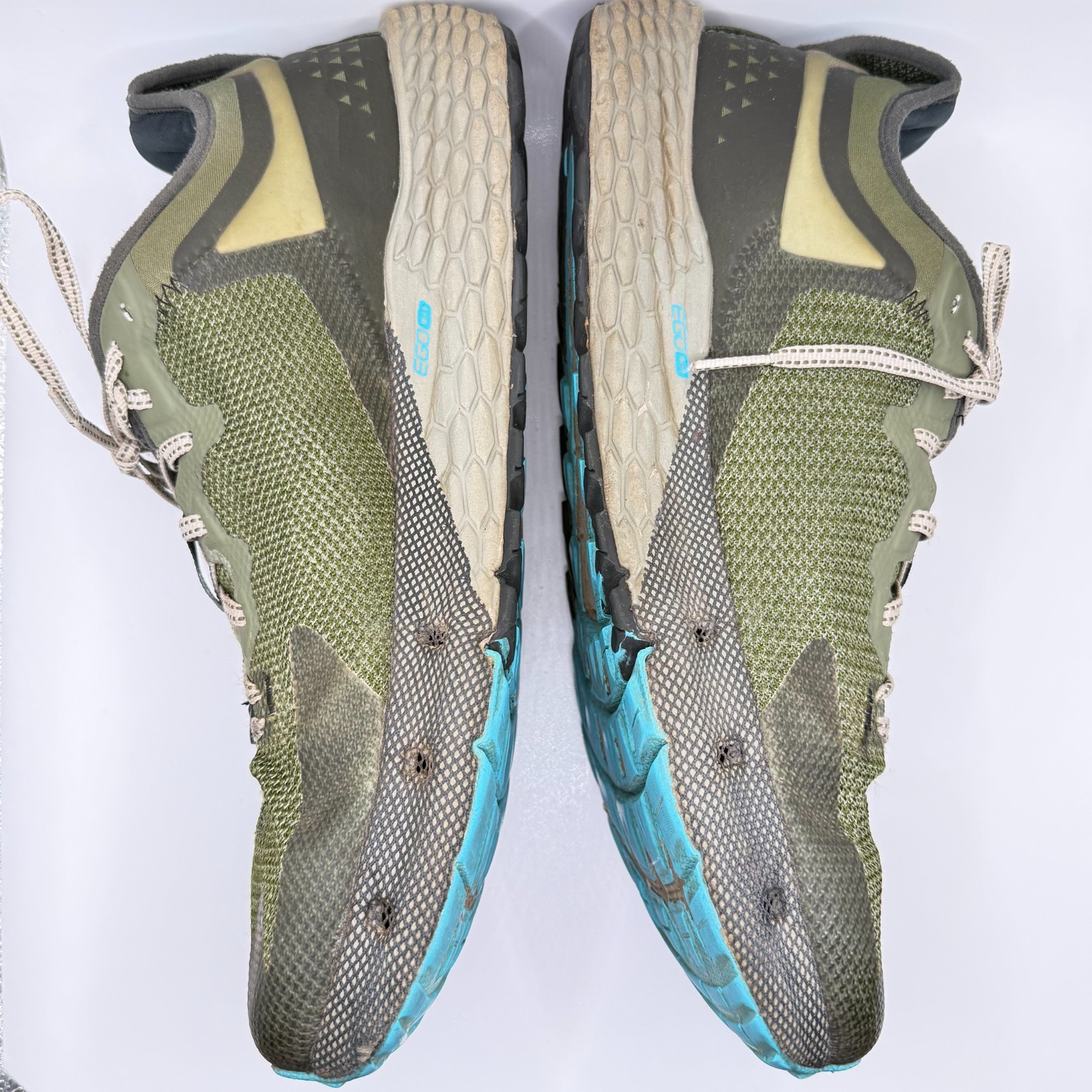 Altra Timp 4 Mens Trail Running Shoes Forest Green Lace Up Sneakers Size 12