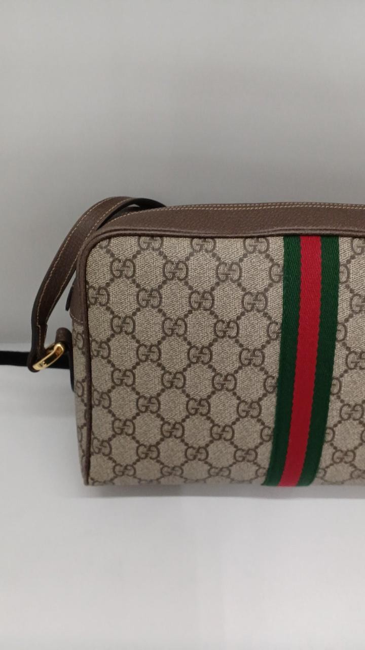 GUCCI GG Supreme Ophidia Model Inner Stains Corner Scuffs Present