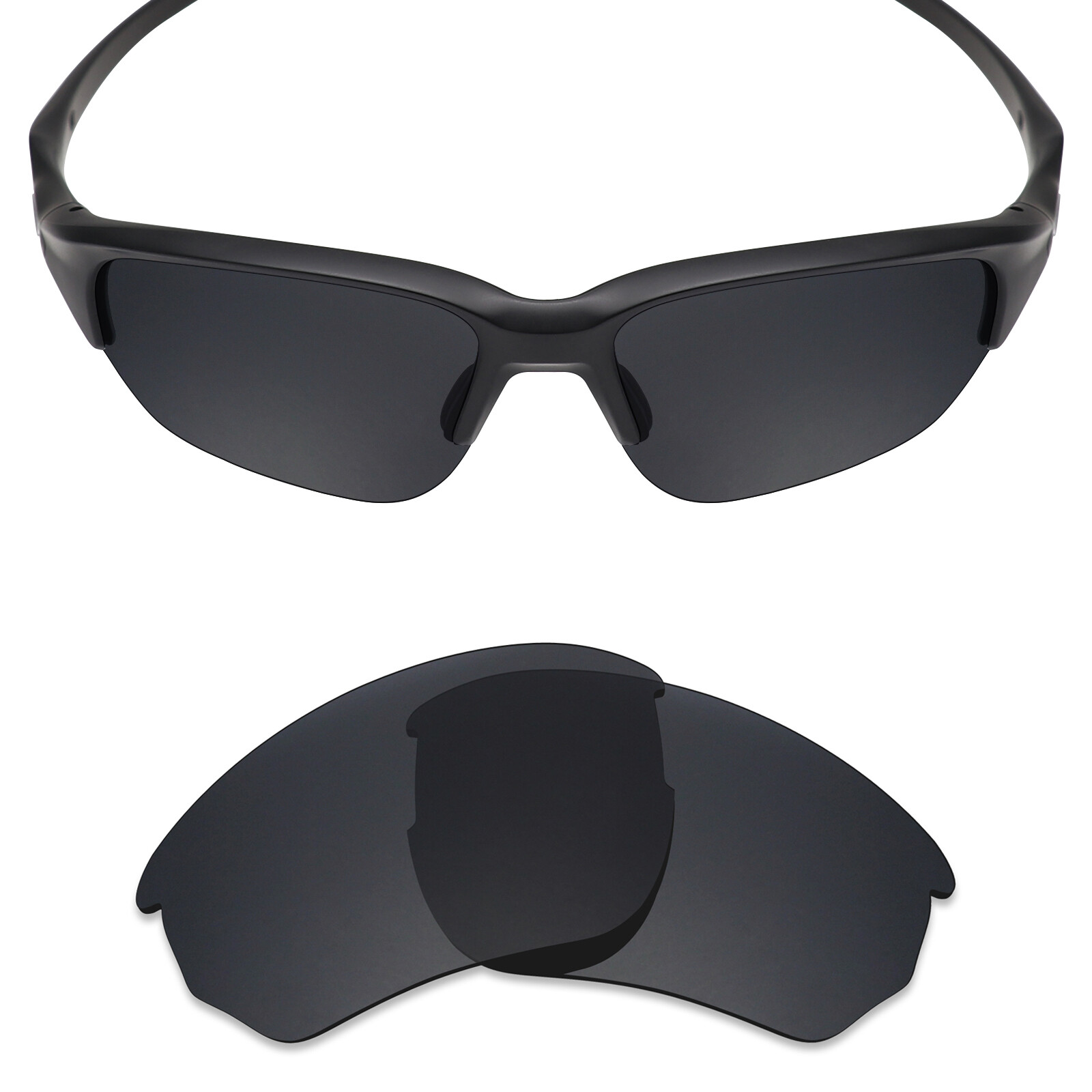 Anti-Scratch Polarized Replacement Lenses for- Oakley Flak Beta 9363 – 64mm
