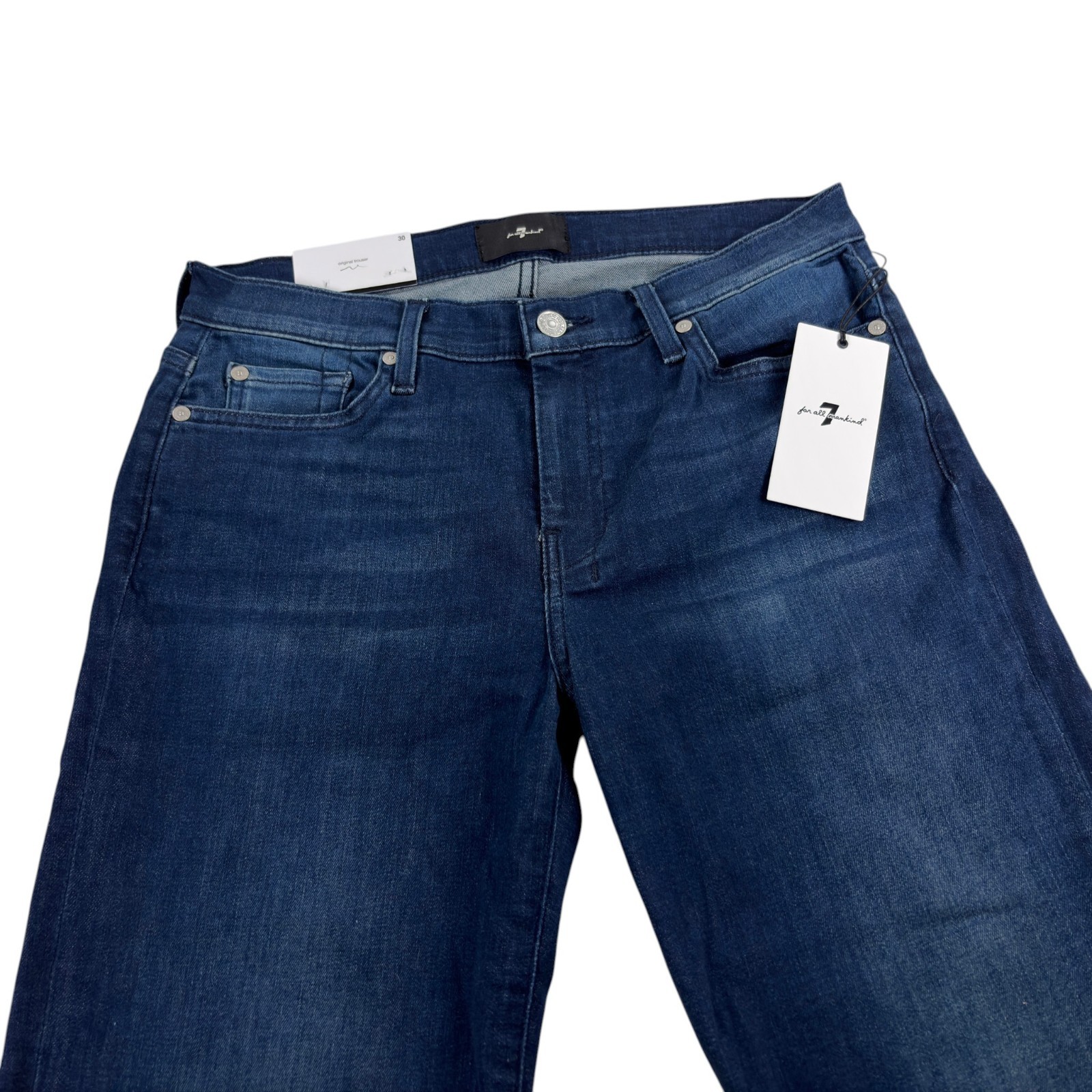 7 For All Mankind Dojo Flare Original Trouser Jeans Size 30 In Dian NWT