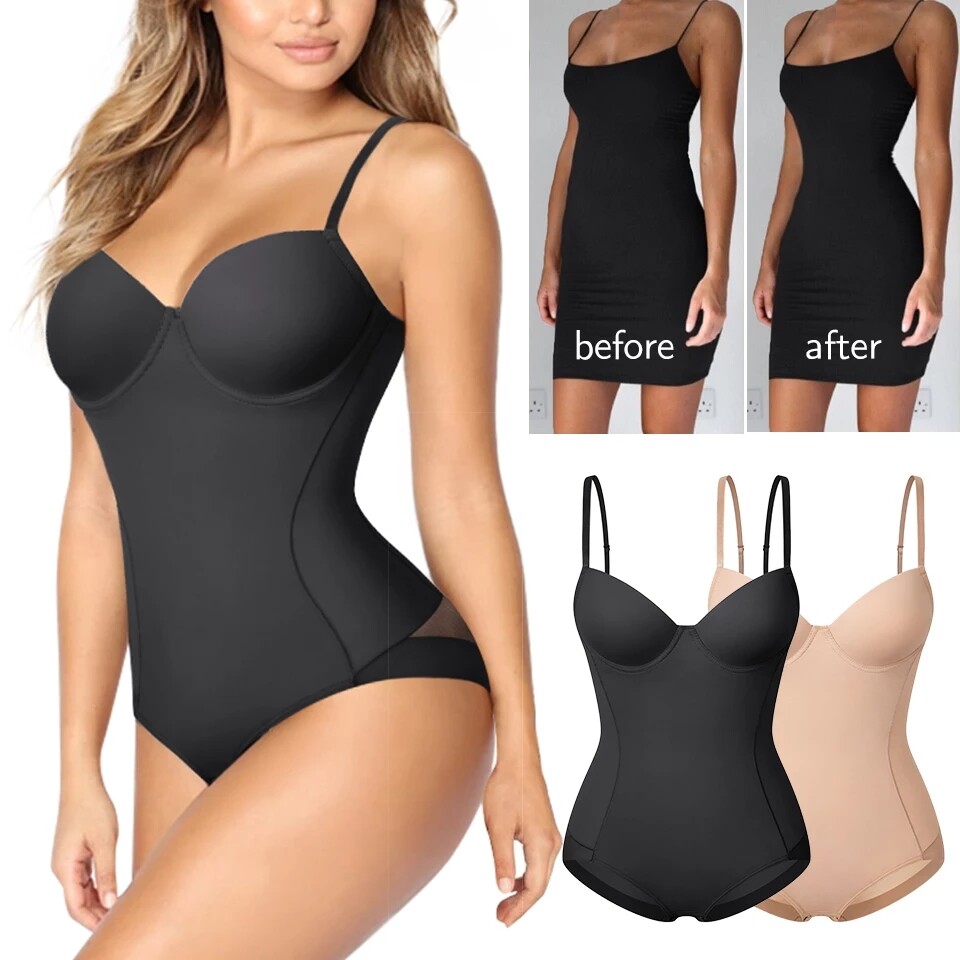 Fajas Colombianas Body Shaper Reductoras Levanta Cola Slimming Bodysuit Women US