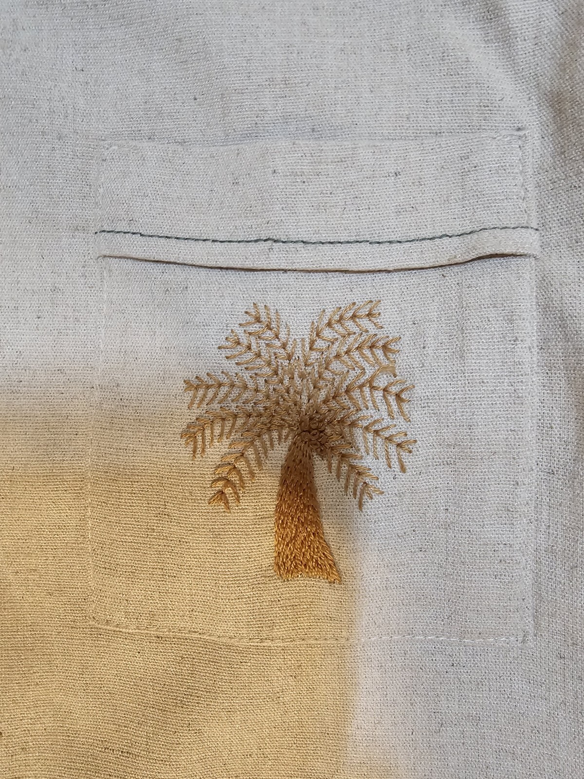 SET Olivia and Elisa Exclusive Tropicia Beige Pants and Shirt Outfit Size S
