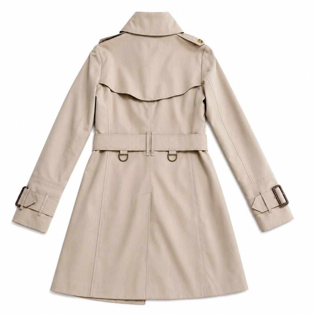 Excellent condition BURBERRY LONDON Trench Coat Nova Check UK6