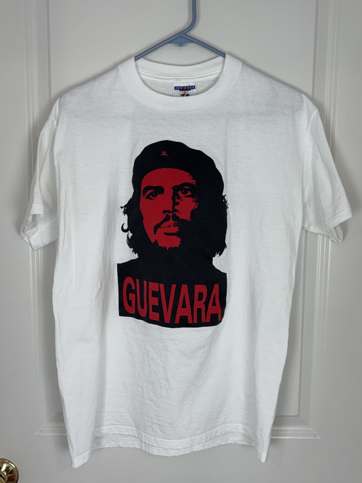 Vintage 90’s Che Guevara Cuban T-Shirt M One Washed & No Worn Jerzees USA Red