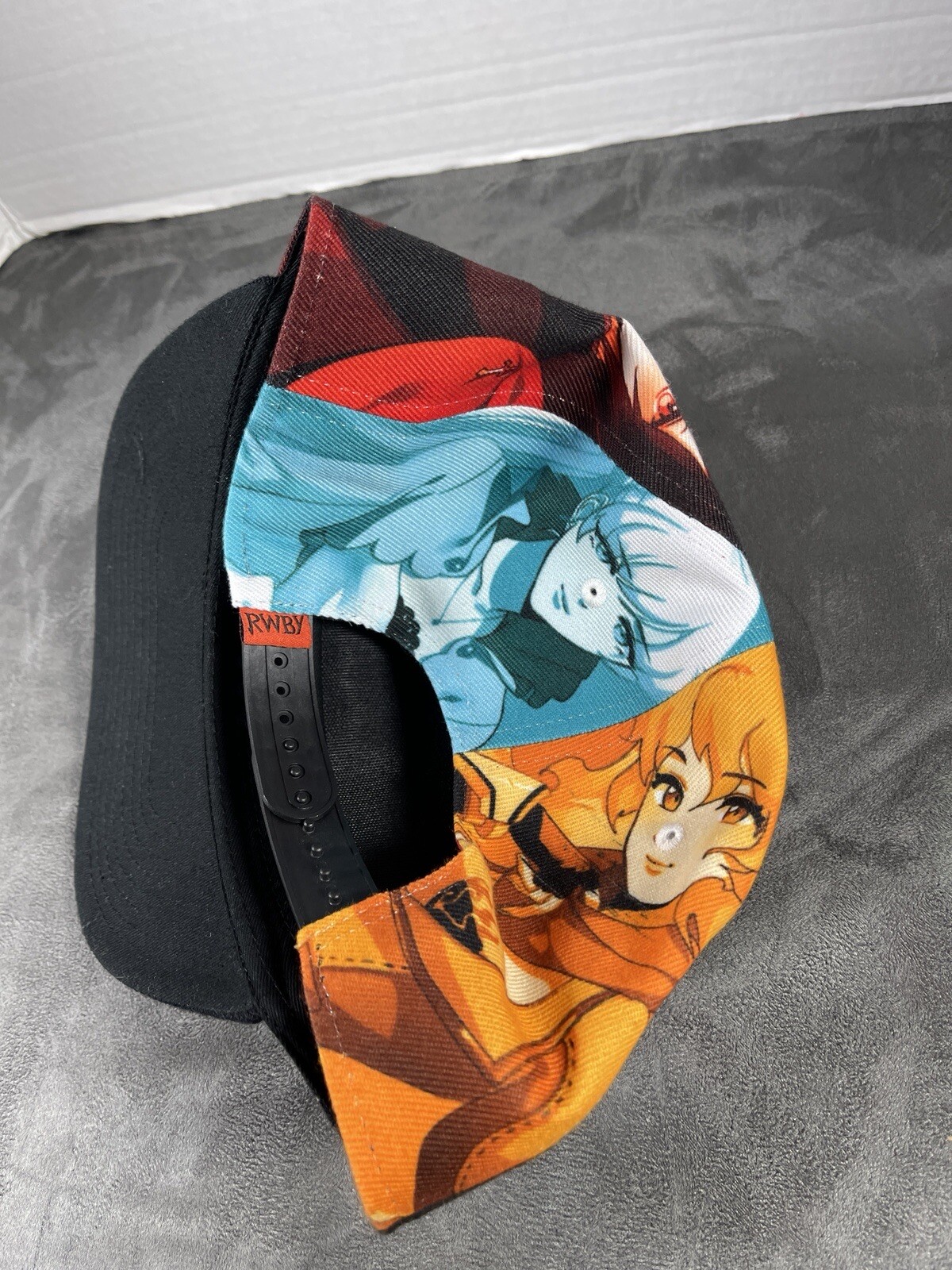 Rooster Teeth RWBY Red White Blue Yellow Anime New Unused Hat Cap Snapback