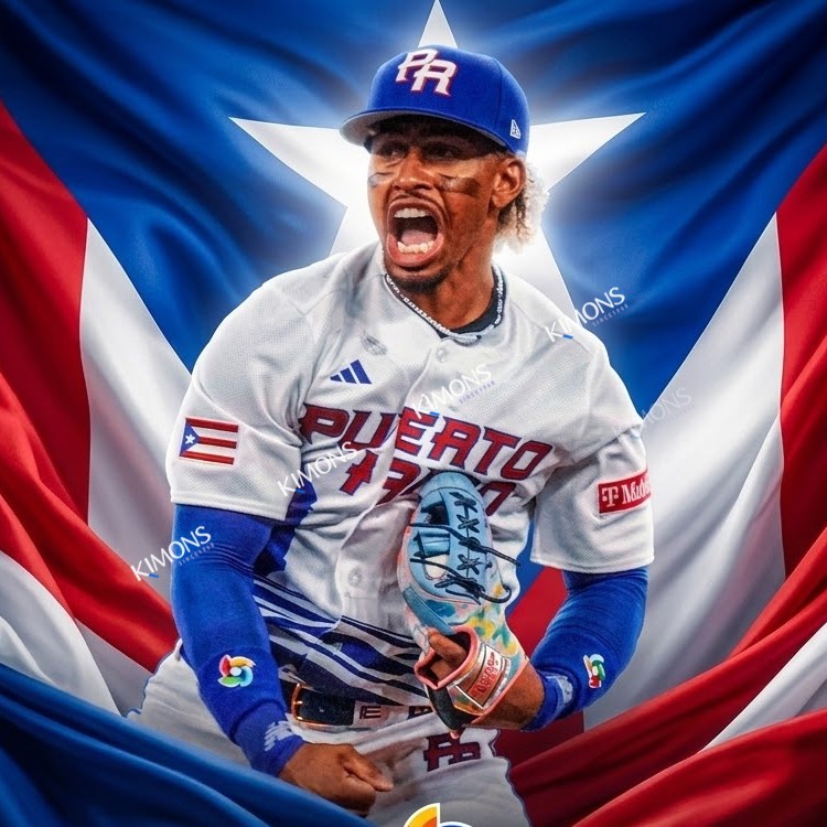 Puerto Rico Baseball Hat PR Flag 3D Embroidered Snapback WBC Cap Blue Red 2026