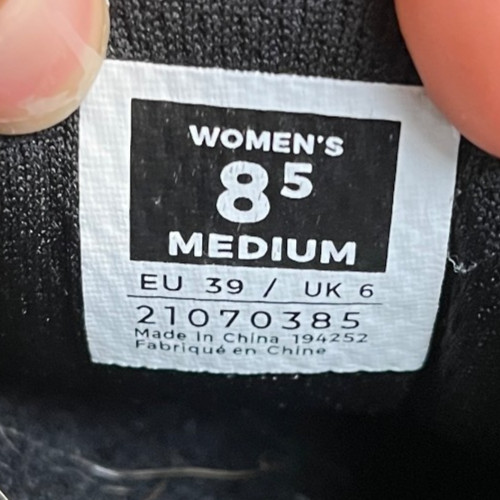 Kuru Atom Fusion Womens Size 8.5 Blue Black Athletic Running Shoes Sneakers