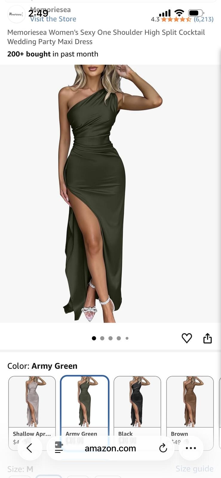 Viral OYS One Shoulder Formal Dress