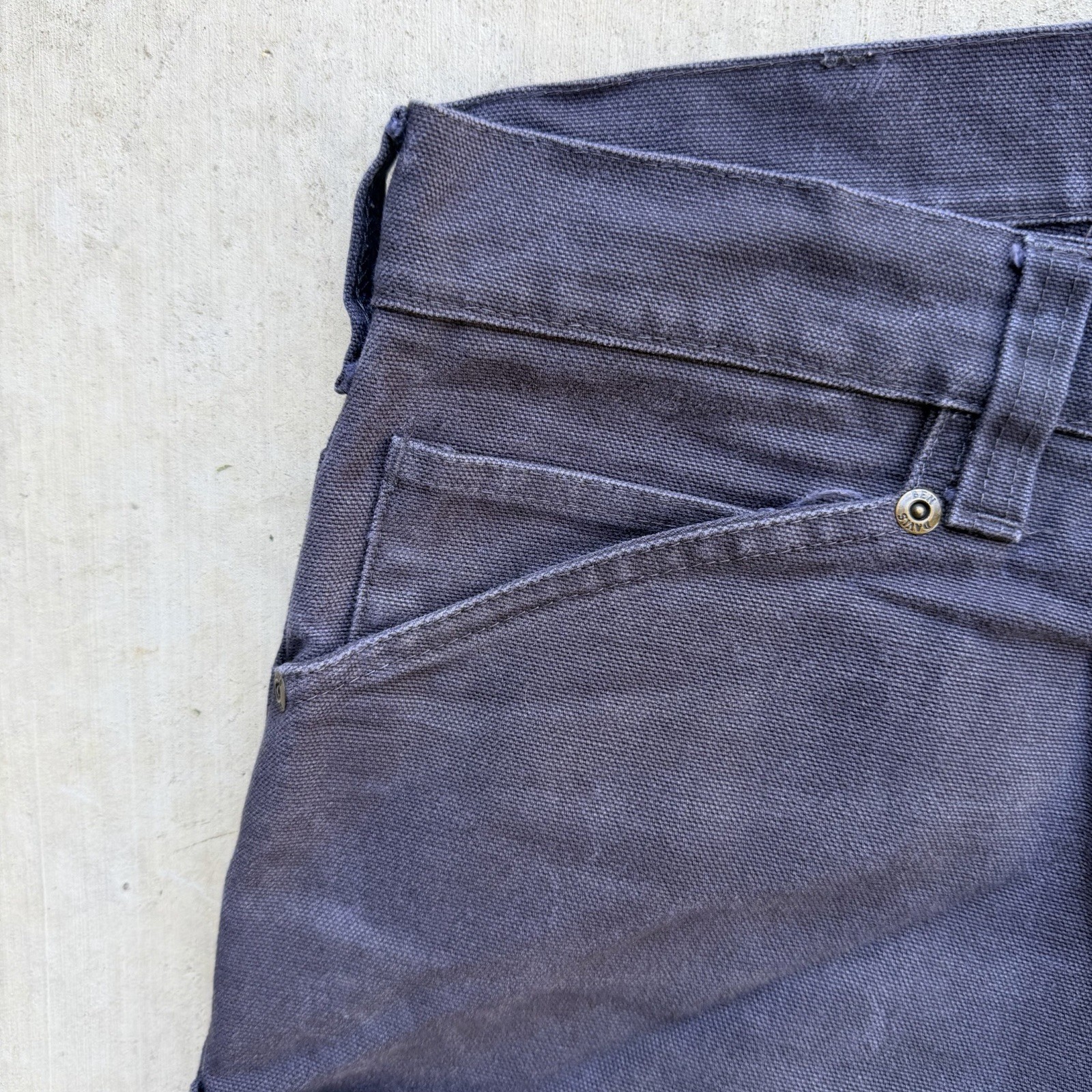 Vintage Ben Davis Double Knee Carpenter Pants 34 Baggy Y2K Workwear