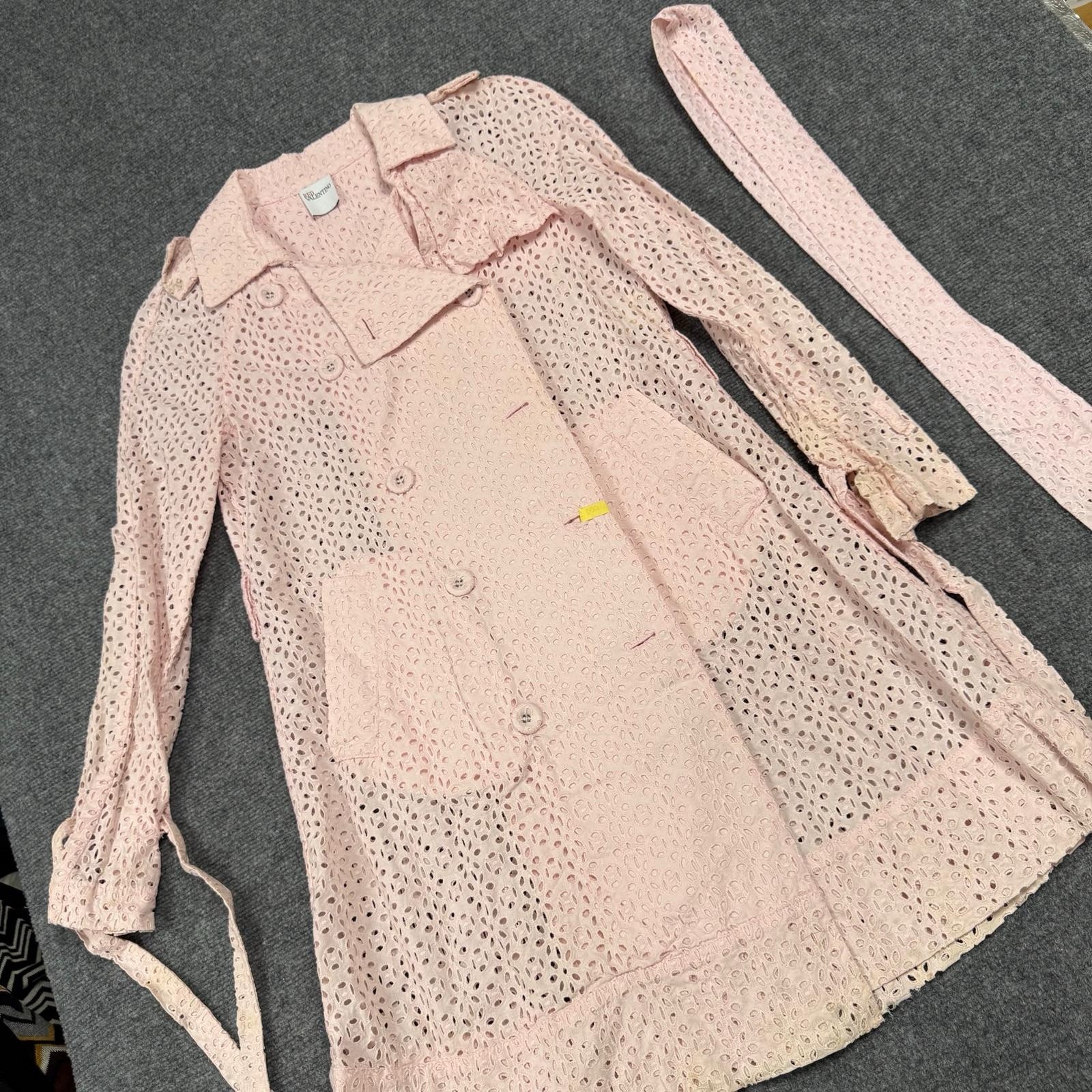 Red Valentino light pink trench coat 100% Cotton