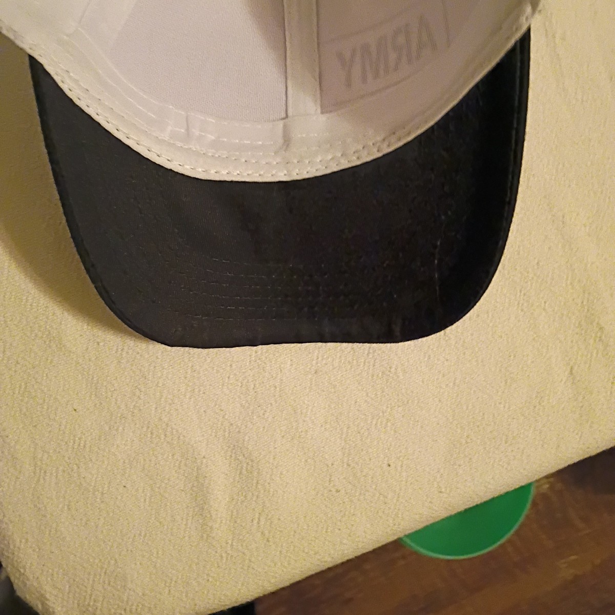 Army vs Navy Hat White Black Adjustable Cap Battle For Dominance