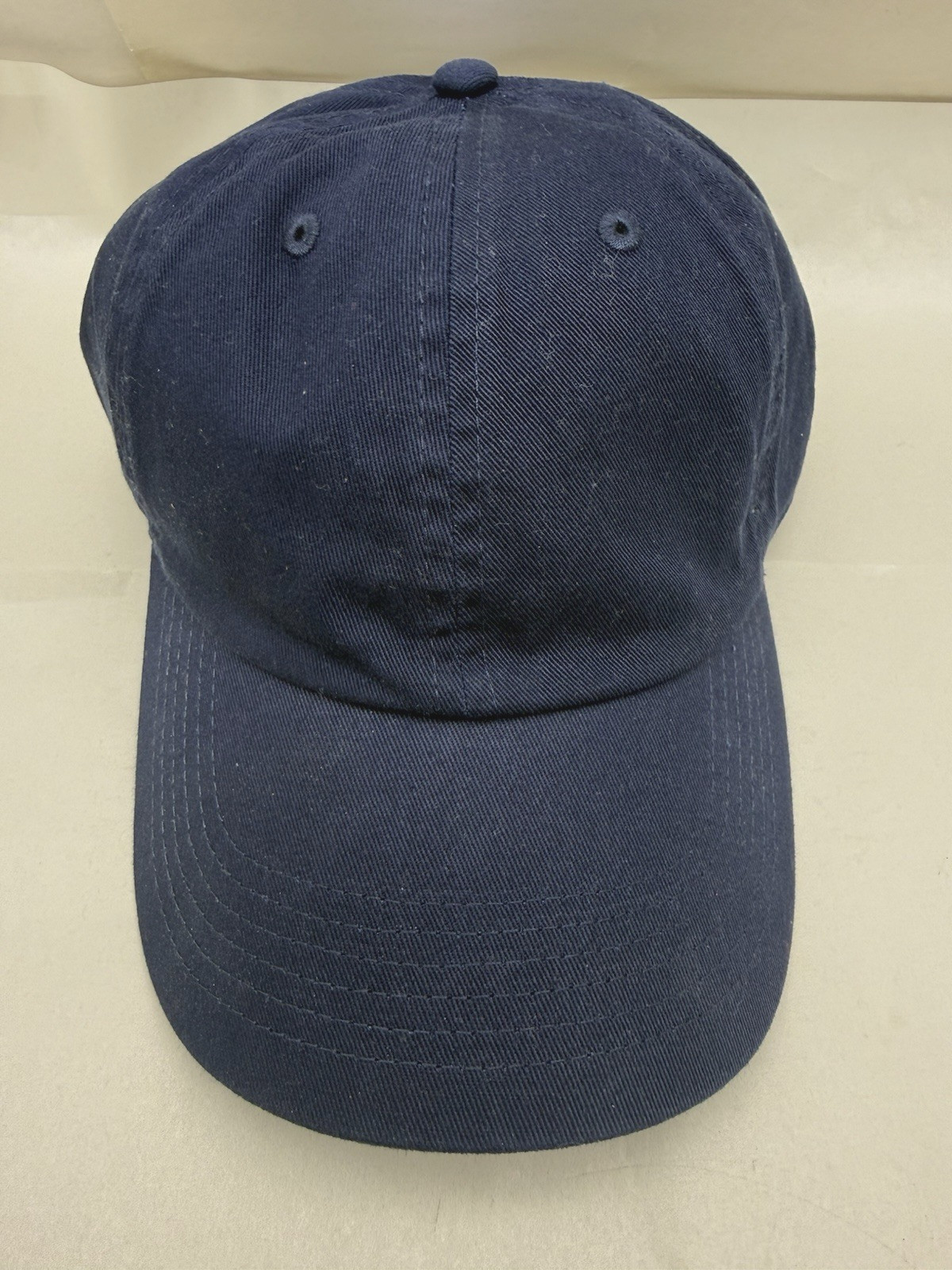 Gelante Slideback Hat Navy Blue One Size Adjustable Vented Holes NWOT *READ…